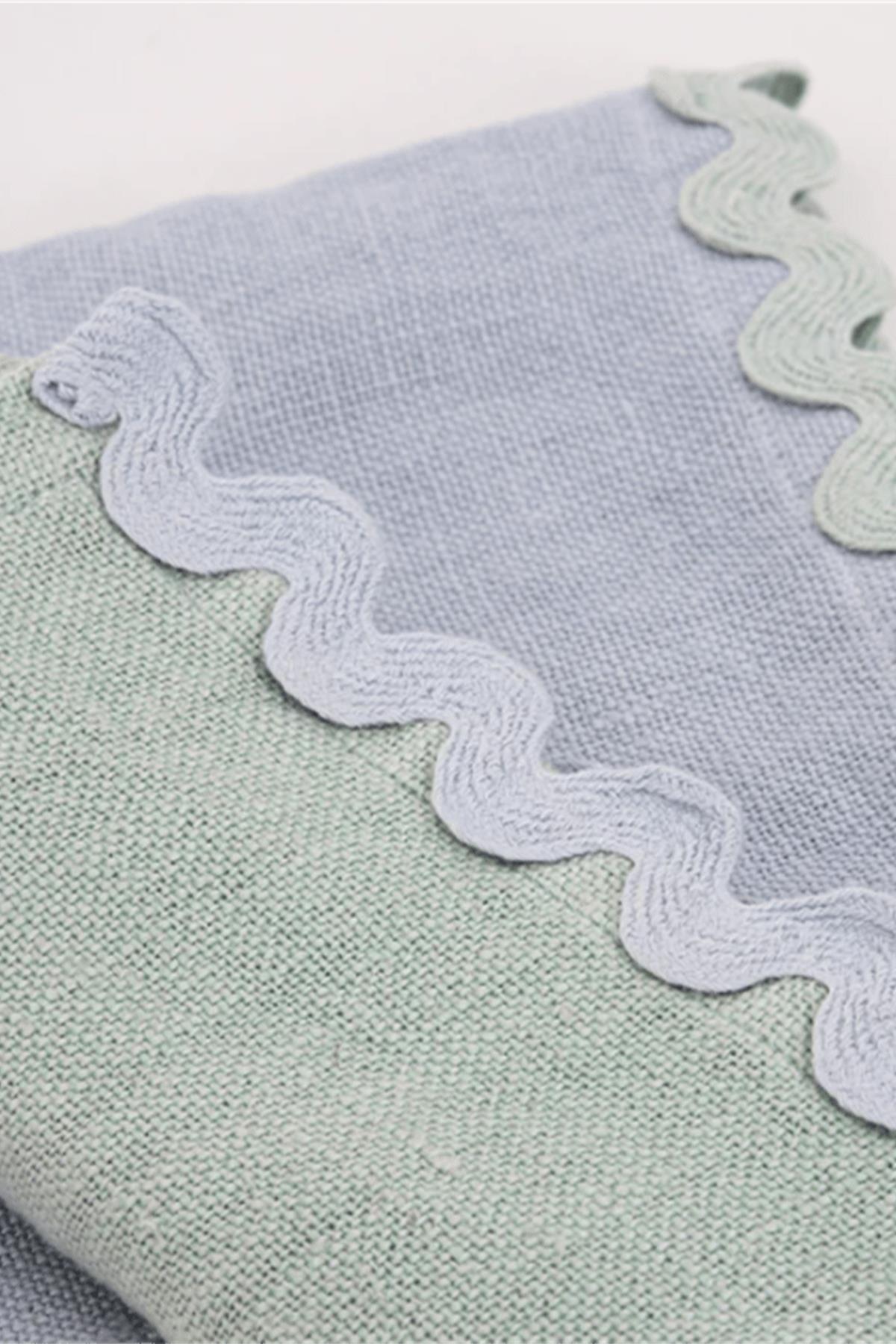 Meri Meri - Pastel Cloth Napkins - Pastel Renk Kumaş Peçeteler - 4lü Çok Renkli