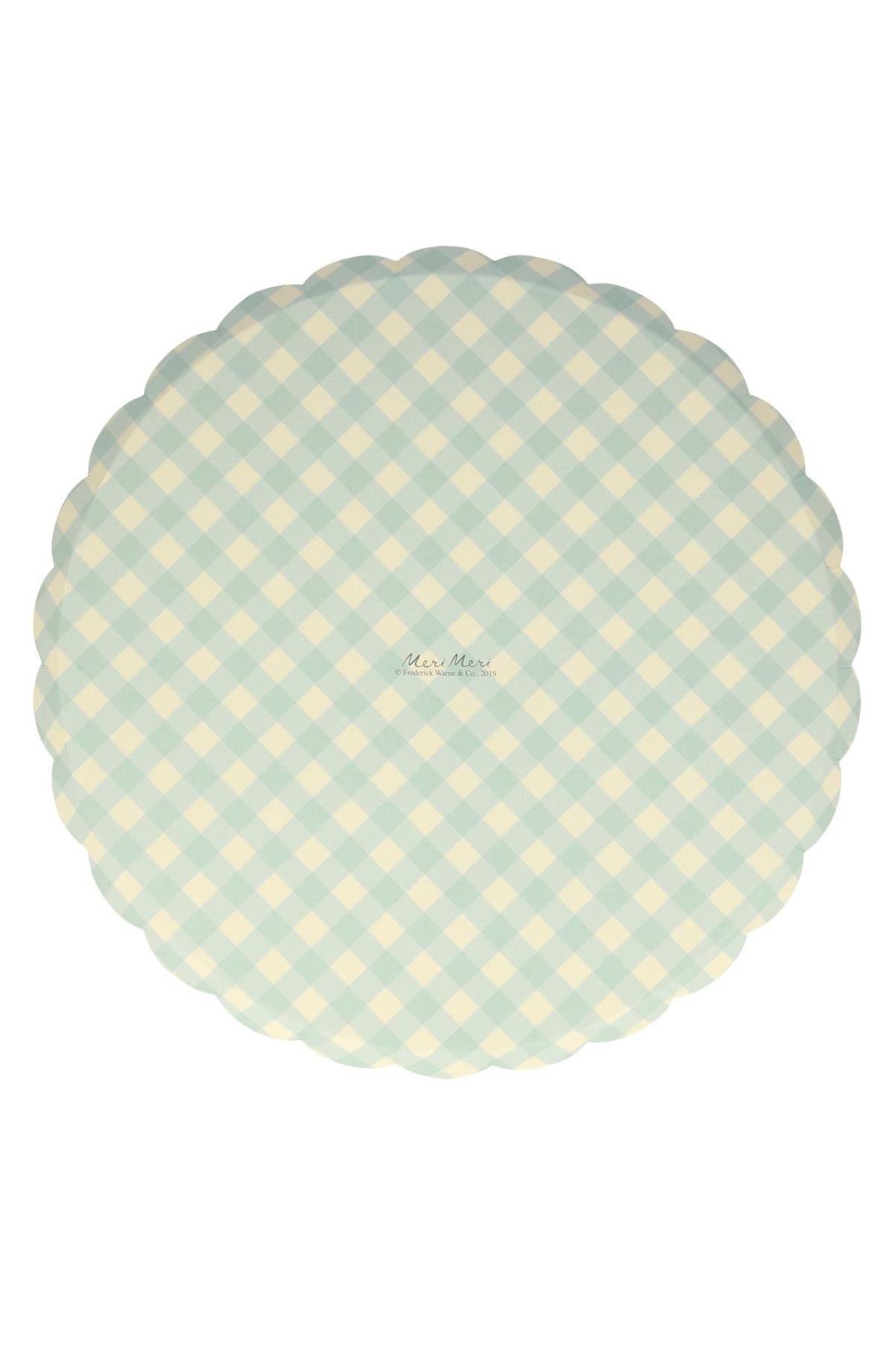 Meri Meri - Peter Rabbit & Friends Plates - Peter Rabbit & Friends Tabak - L - 12li Çok Renkli