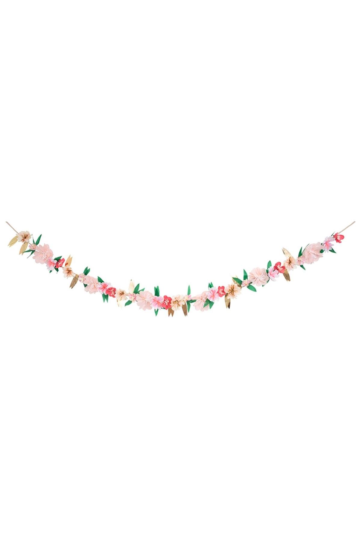 Meri Meri - Rose Blossom Garland - Güller Asılan Süs Çok Renkli