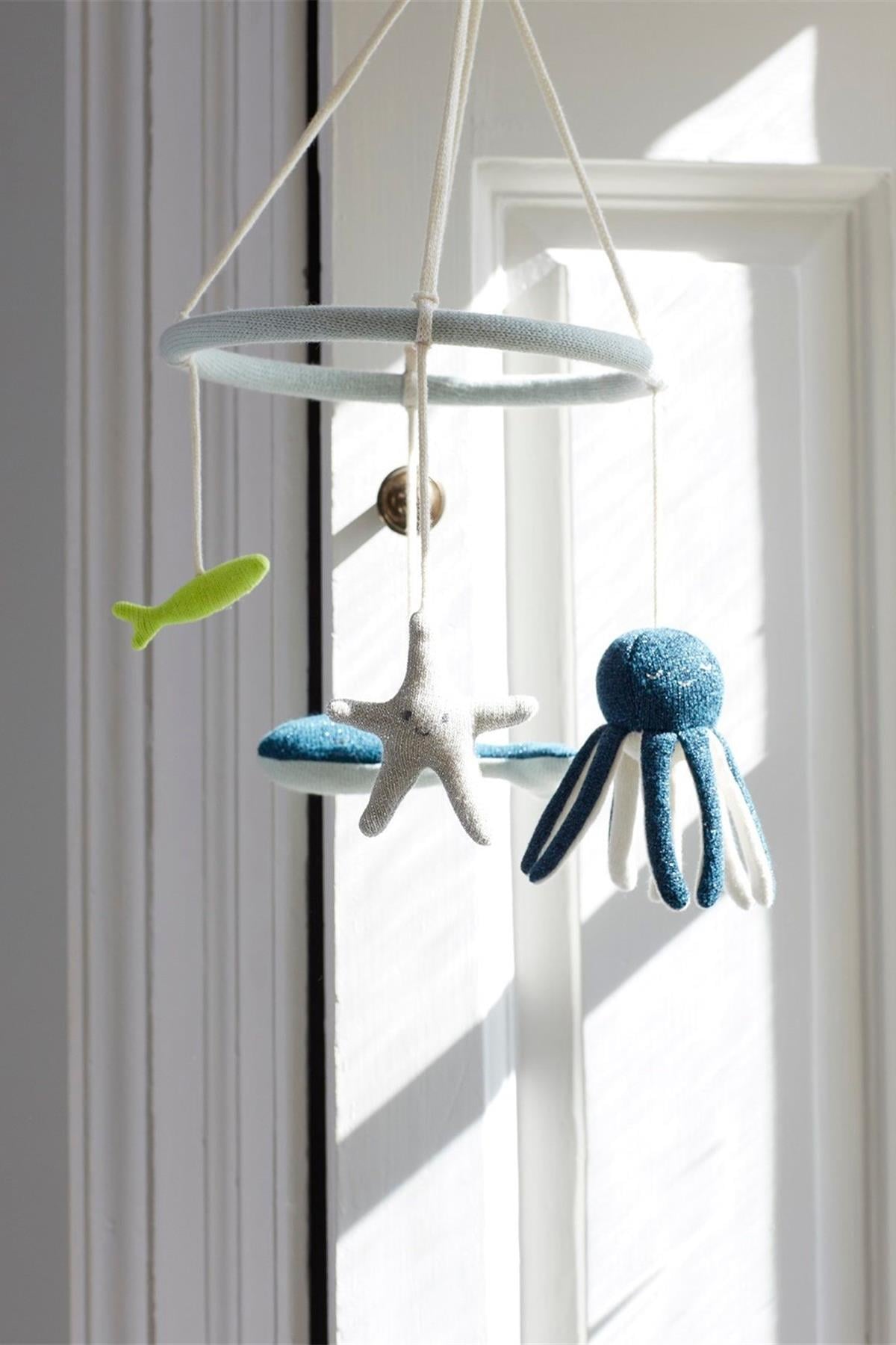 Meri Meri - Under The Sea Baby Mobile - Su Altı Dünyası Bebek Odası Süsü Çok Renkli