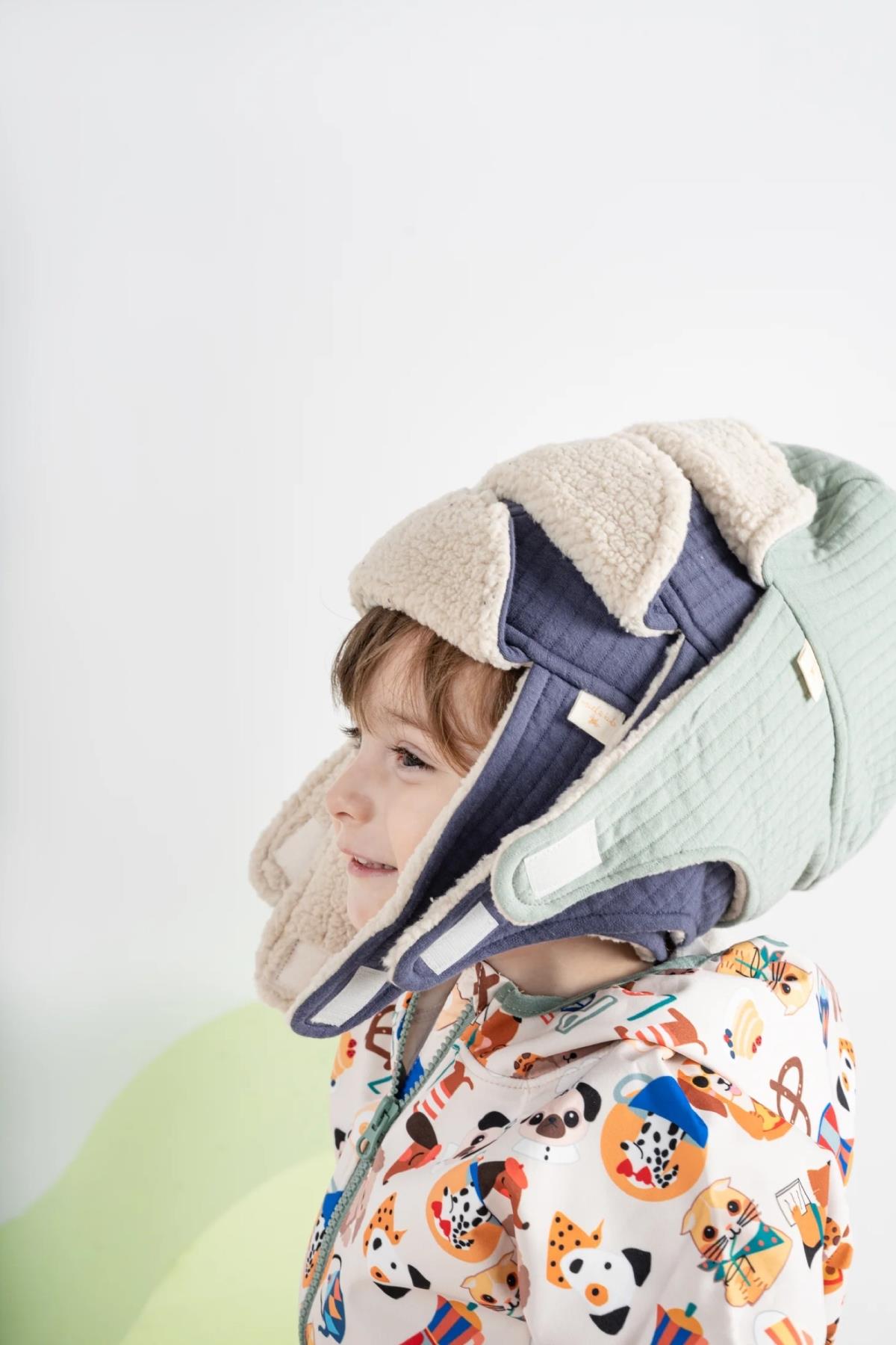 Miela Kids / Kapitöne Şapka Bej