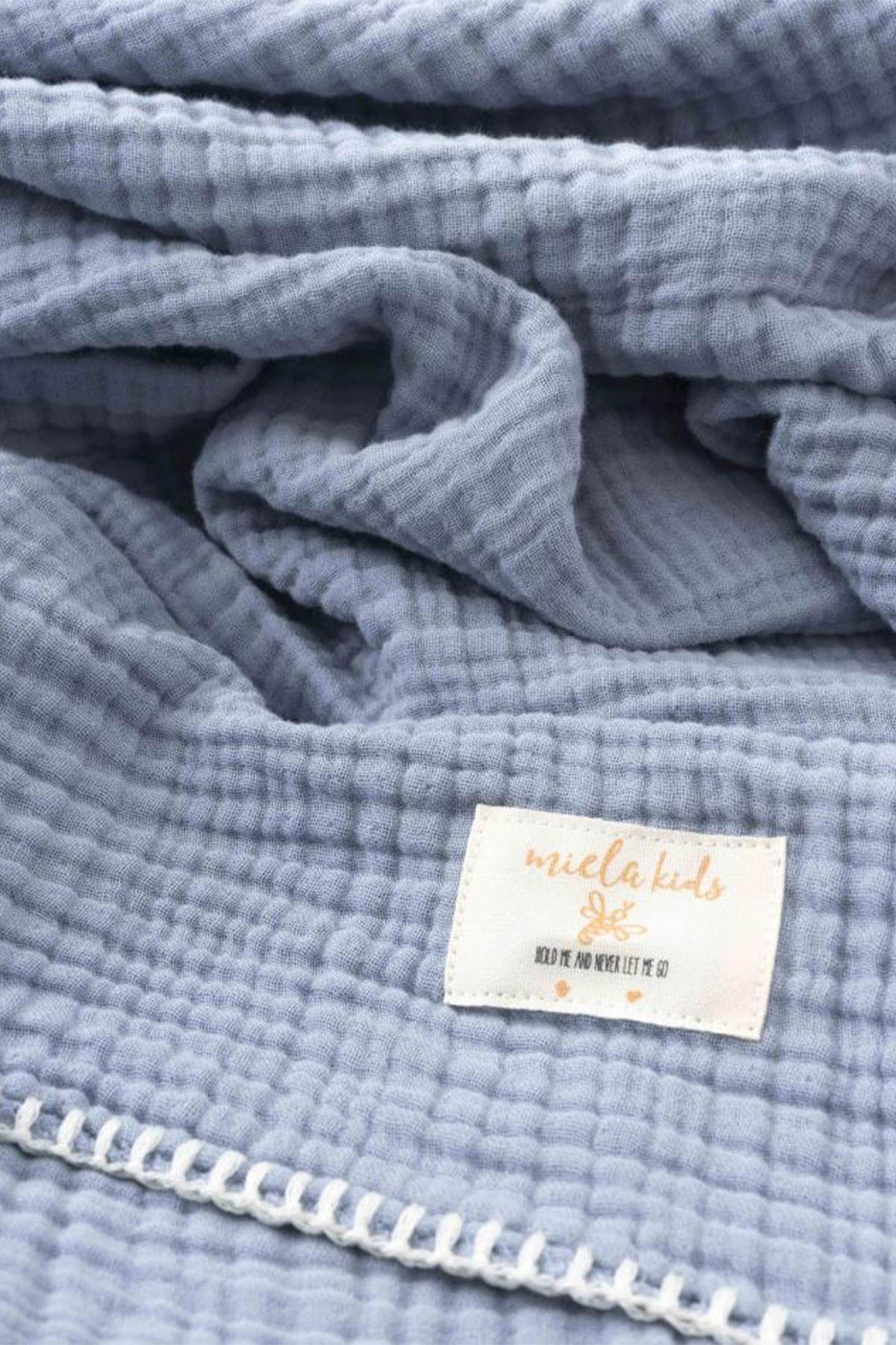 Miela Kids / Marshmallow Müslin Battaniye SkyBlue