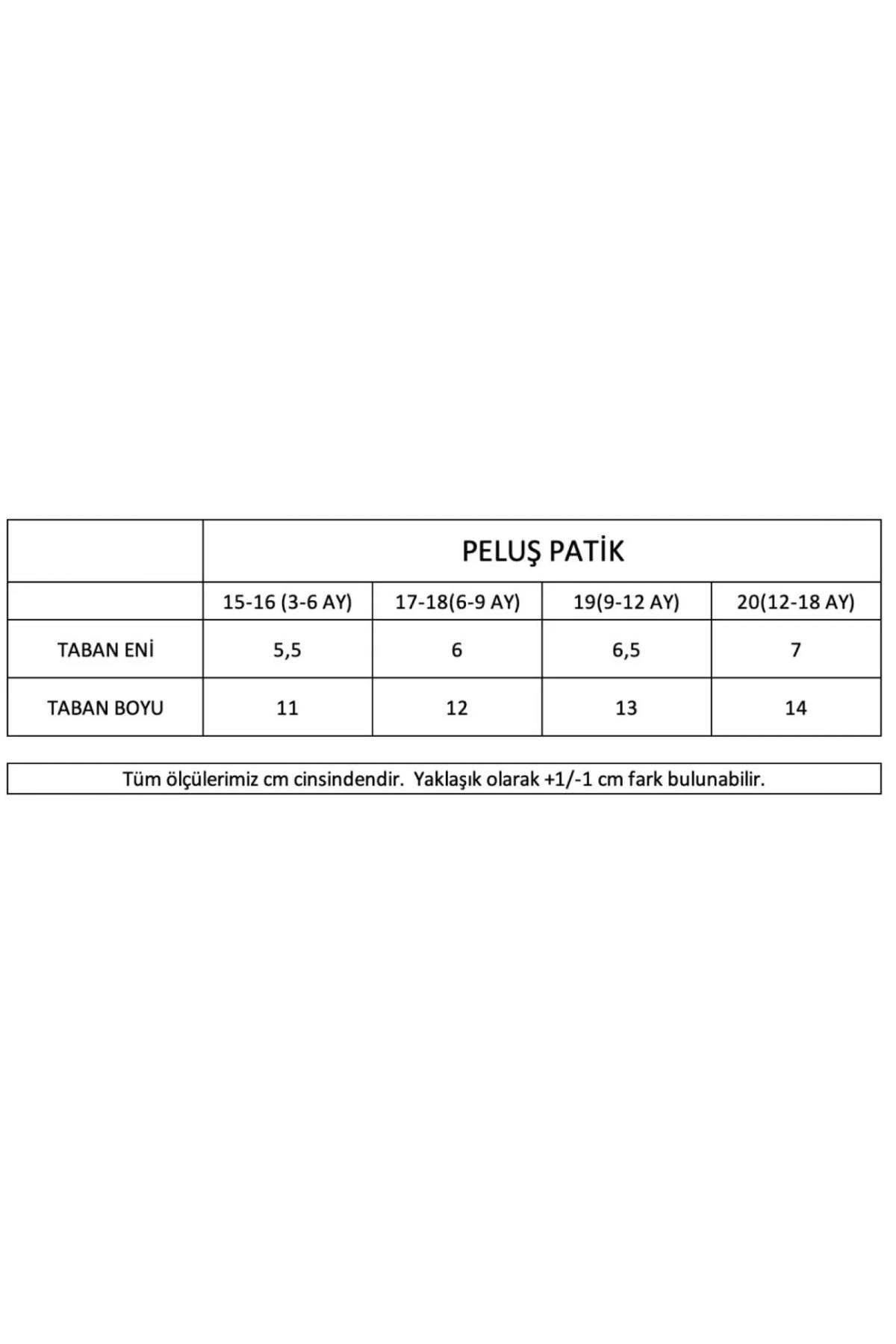 Miela Kids / Peluş Patik Leopar