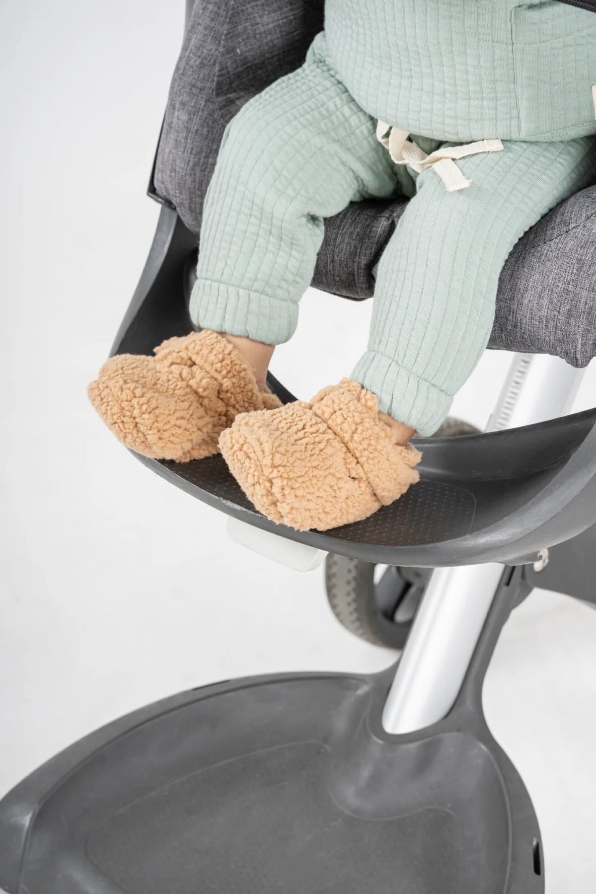 Miela Kids / Peluş Patik Leopar