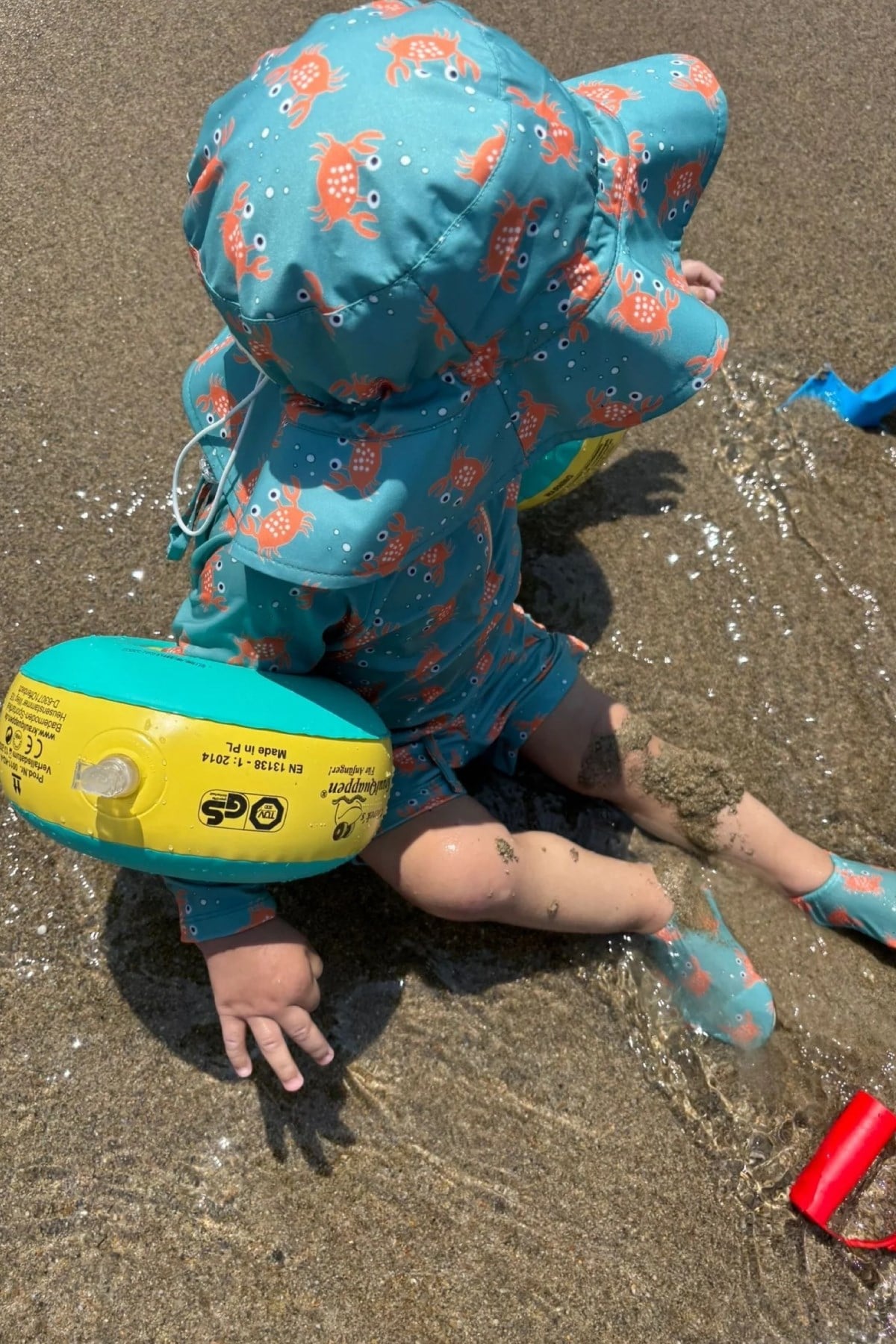 Miela Kids / UV Korumalı Uzun Kollu Mayo Set - Crazy Crab Çok Renkli RENKLİ RENKLİ