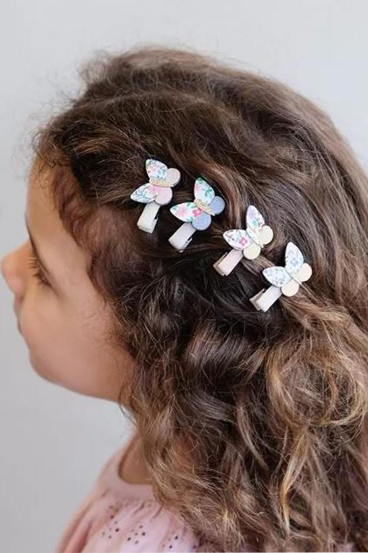Mimi & Lula Betty Butterfly Mini 8li Toka Çok Renkli