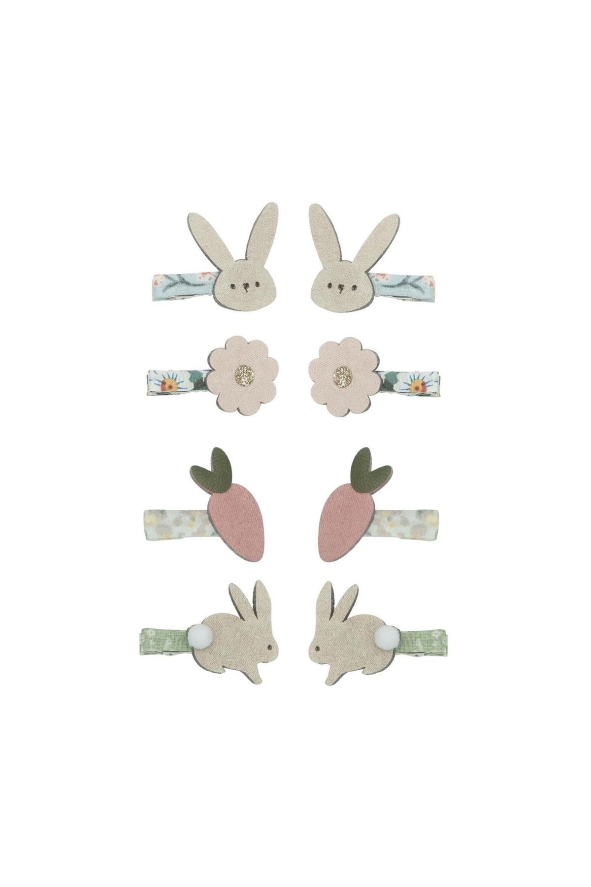 Mimi & Lula Bunny And Flower Mini 8li Toka Çok Renkli