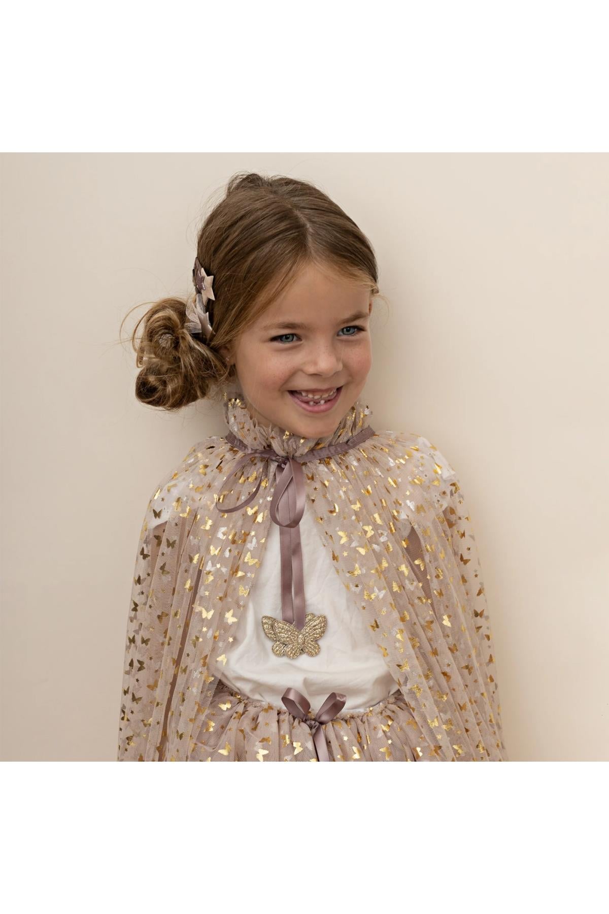 Mimi & Lula Butterfly Pelerin Çok Renkli