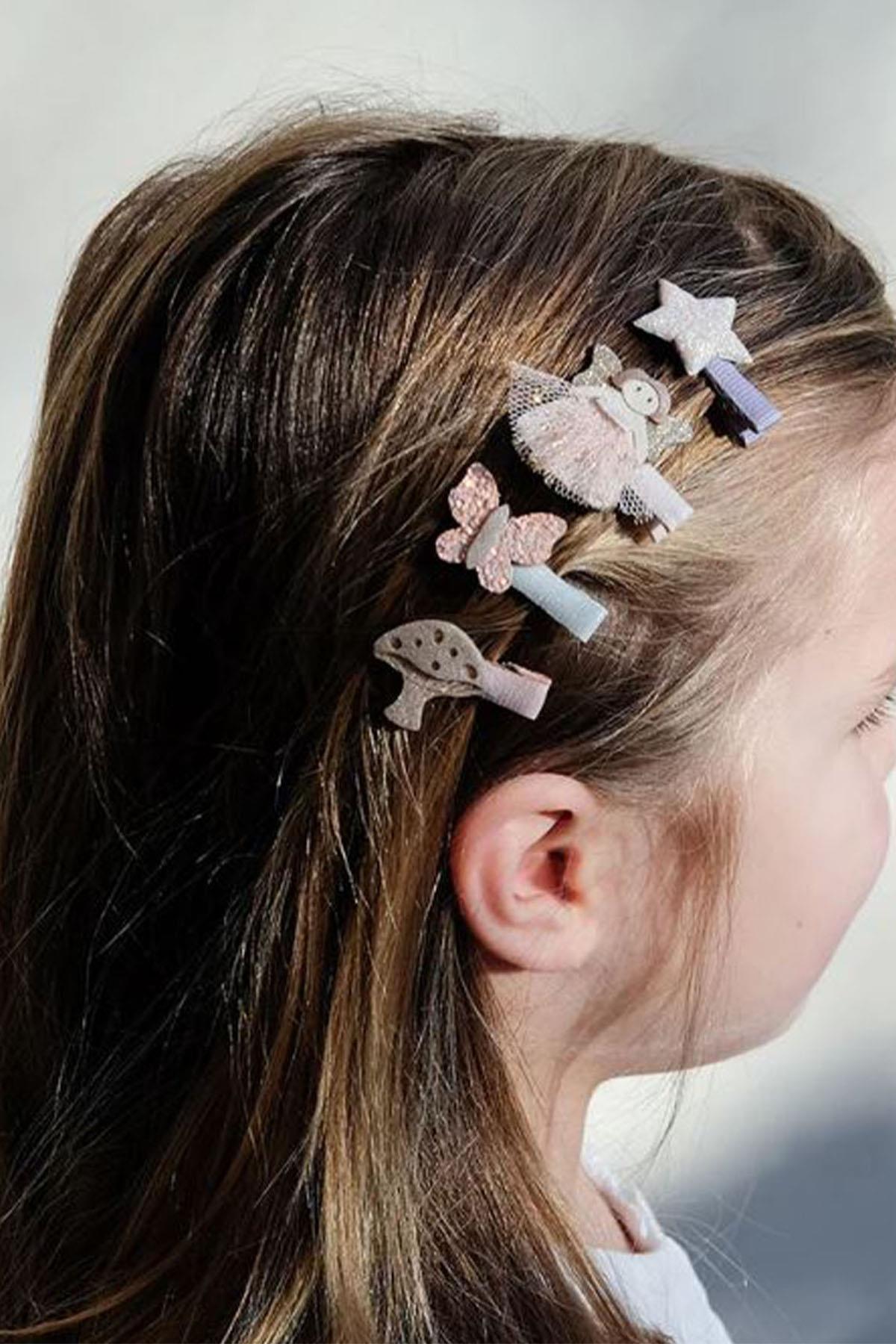 Mimi & Lula Fairy Mini Klips 8li Toka Çok Renkli