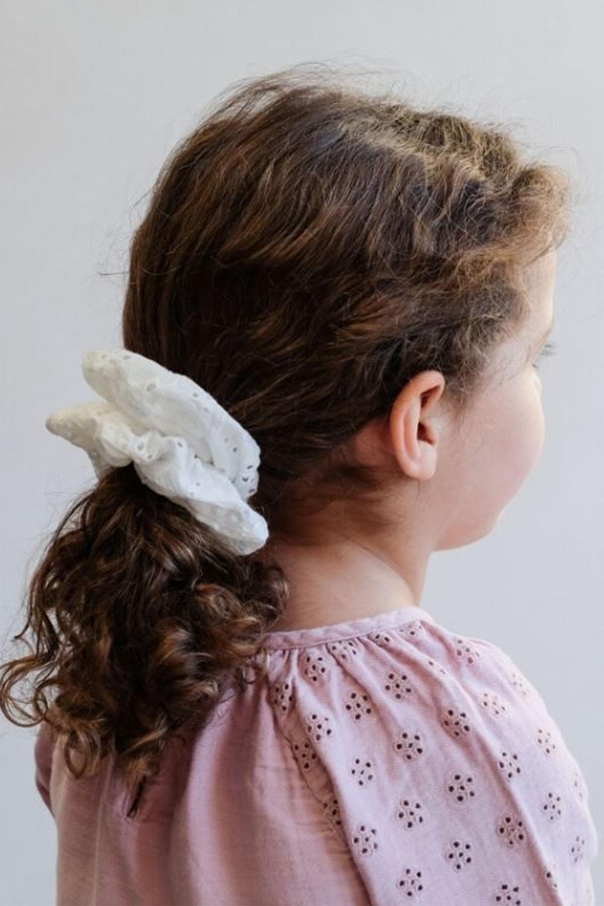 Mimi & Lula Giant Broderie Anglaise Lastik Toka Çok Renkli