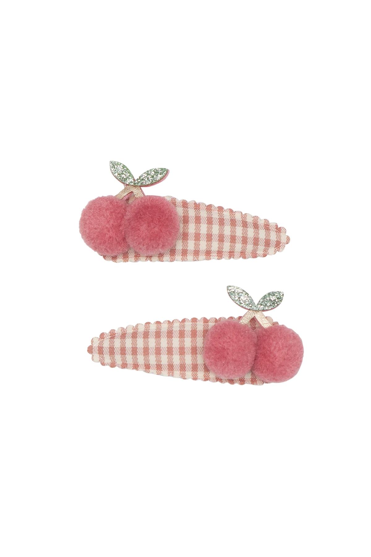 Mimi & Lula Gingham Cherry 2li Toka Çok Renkli