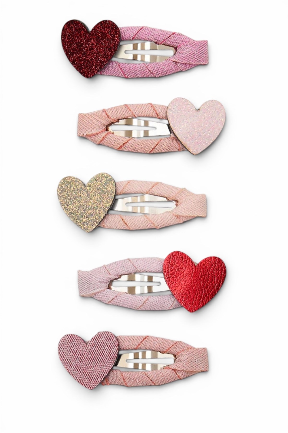 Mimi & Lula Heart Mini 5li Toka Çok Renkli