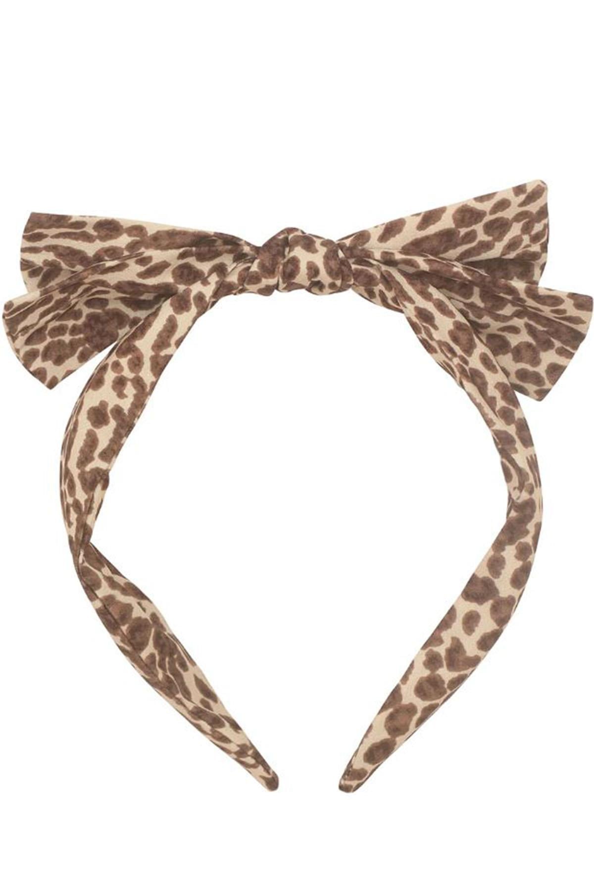 Mimi & Lula Leopard Edie Bow Alice Taç Çok Renkli