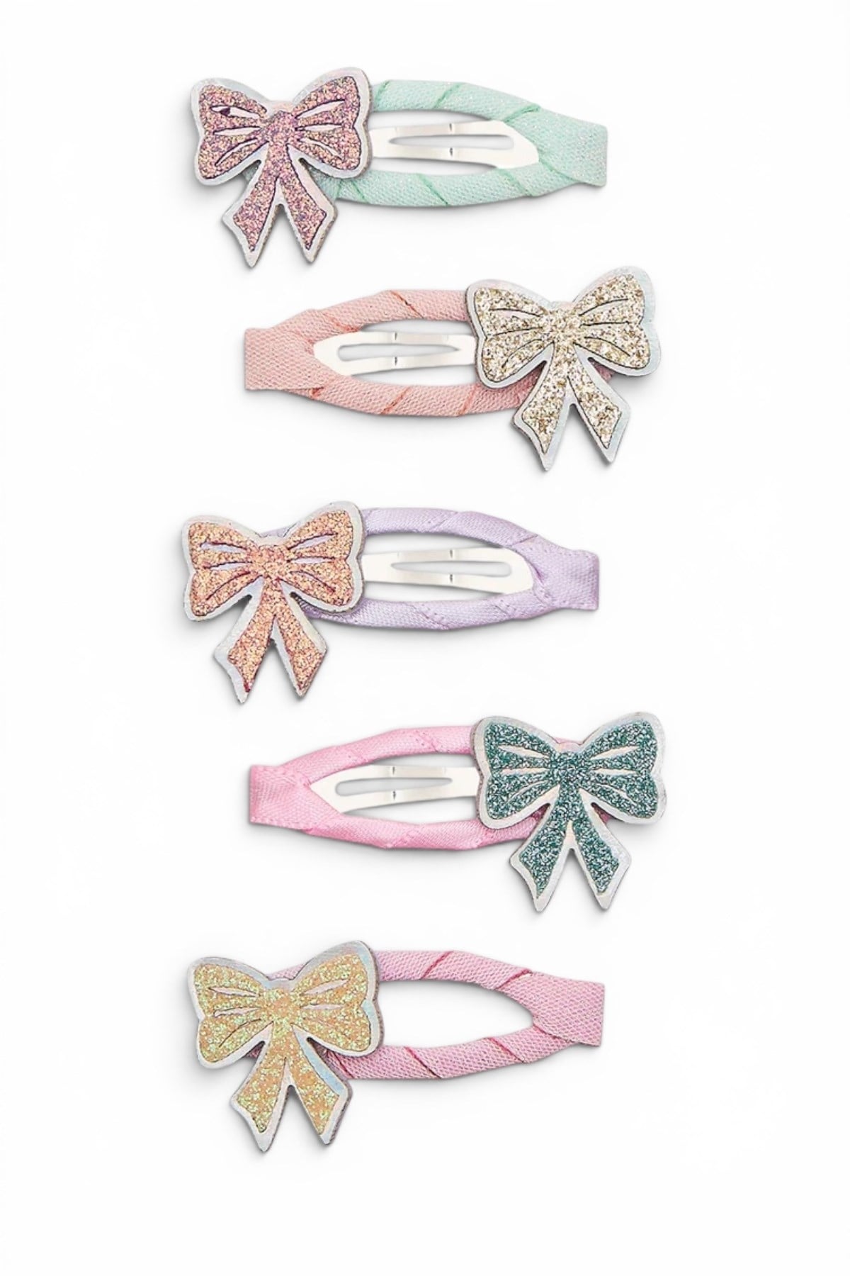 Mimi & Lula Sparkle Bow Mini 5'li Toka Çok Renkli