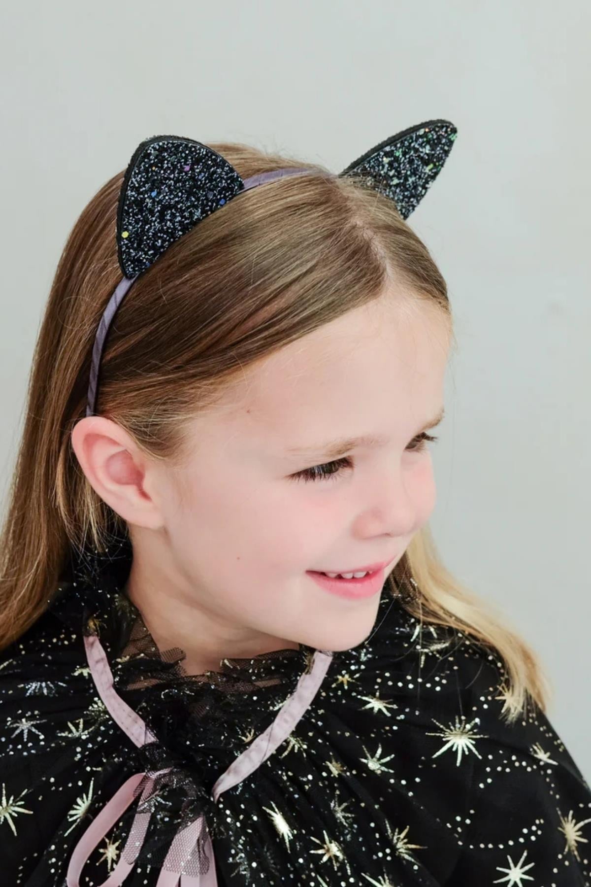 Mimi & Lula / Spooky Glitter Cat Taç Çok Renkli
