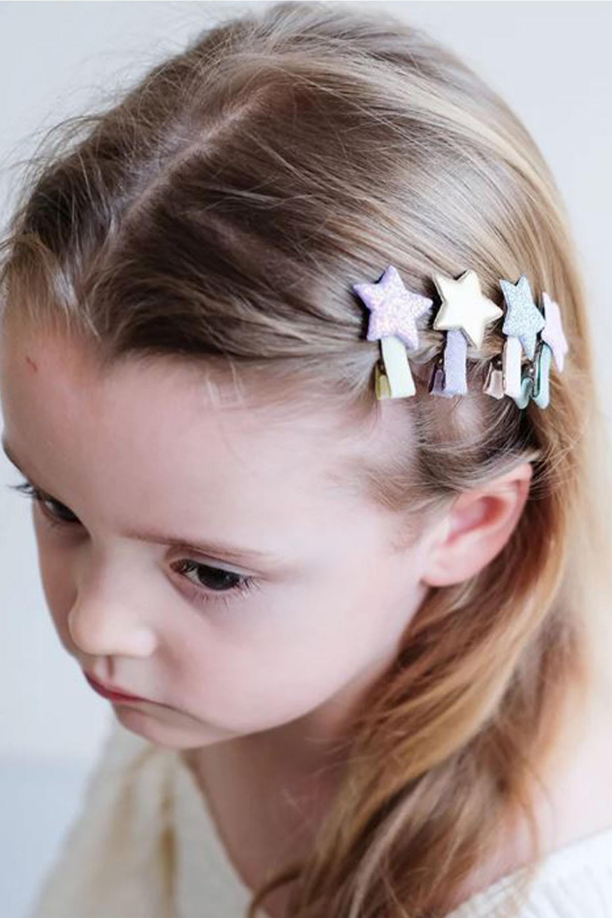 Mimi & Lula Stellar Mini Klips 8li Toka Çok Renkli