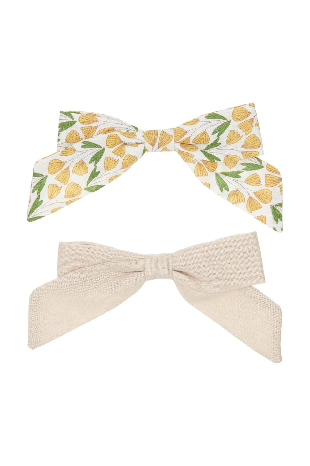 Mimi & Lula Tulip Bow 2li Toka Çok Renkli