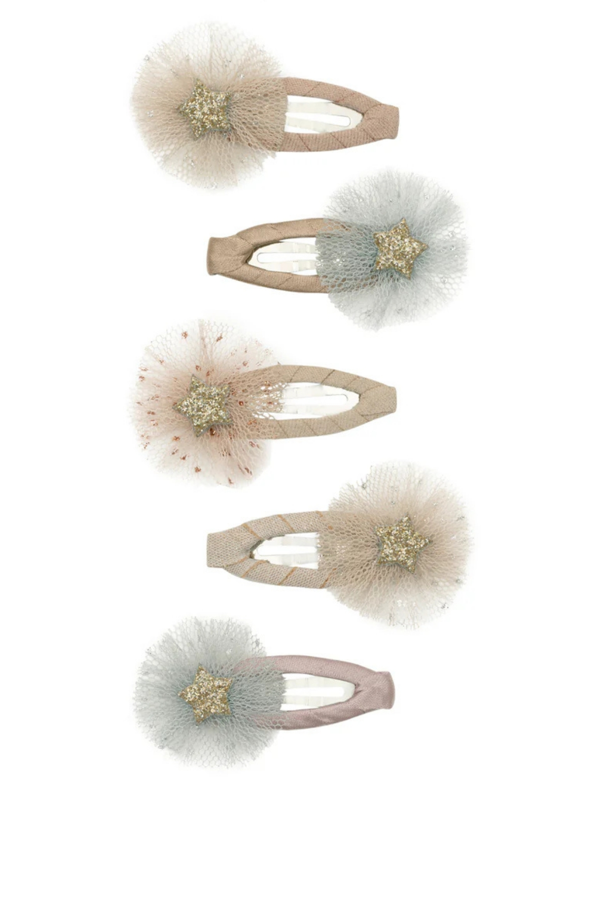 Mimi & Lula / Tulle Rosette Mini 5li Toka Çok Renkli