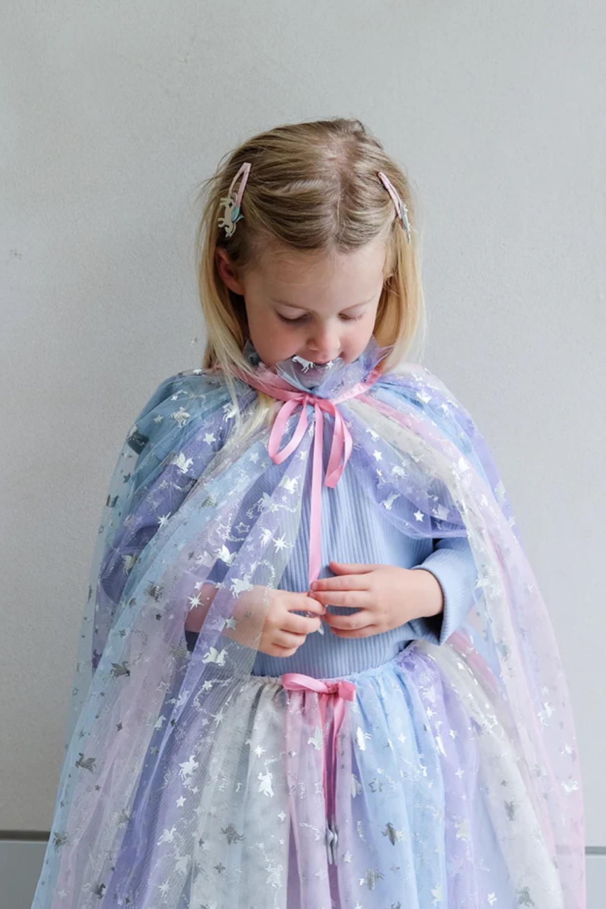 Mimi & Lula / Unicorn Ombre Pelerin Çok Renkli