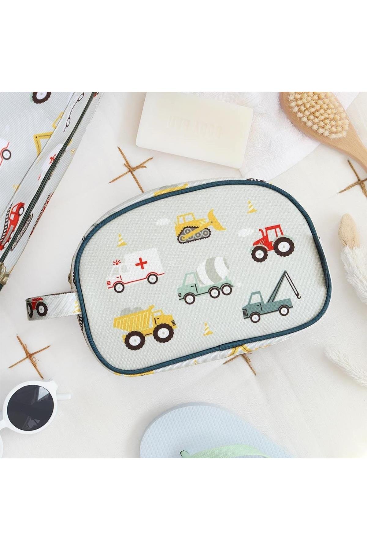 Mini Bakım Çantası: Vehicles Çok Renkli