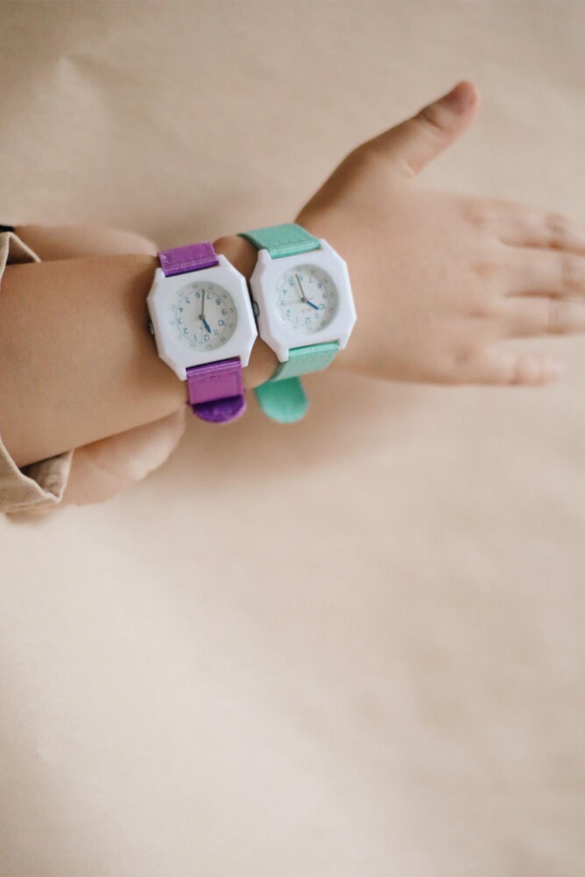 Mini Kyomo - Arctic Watch - Kuzey Kutbu Mavisi Kol Saati Çok Renkli