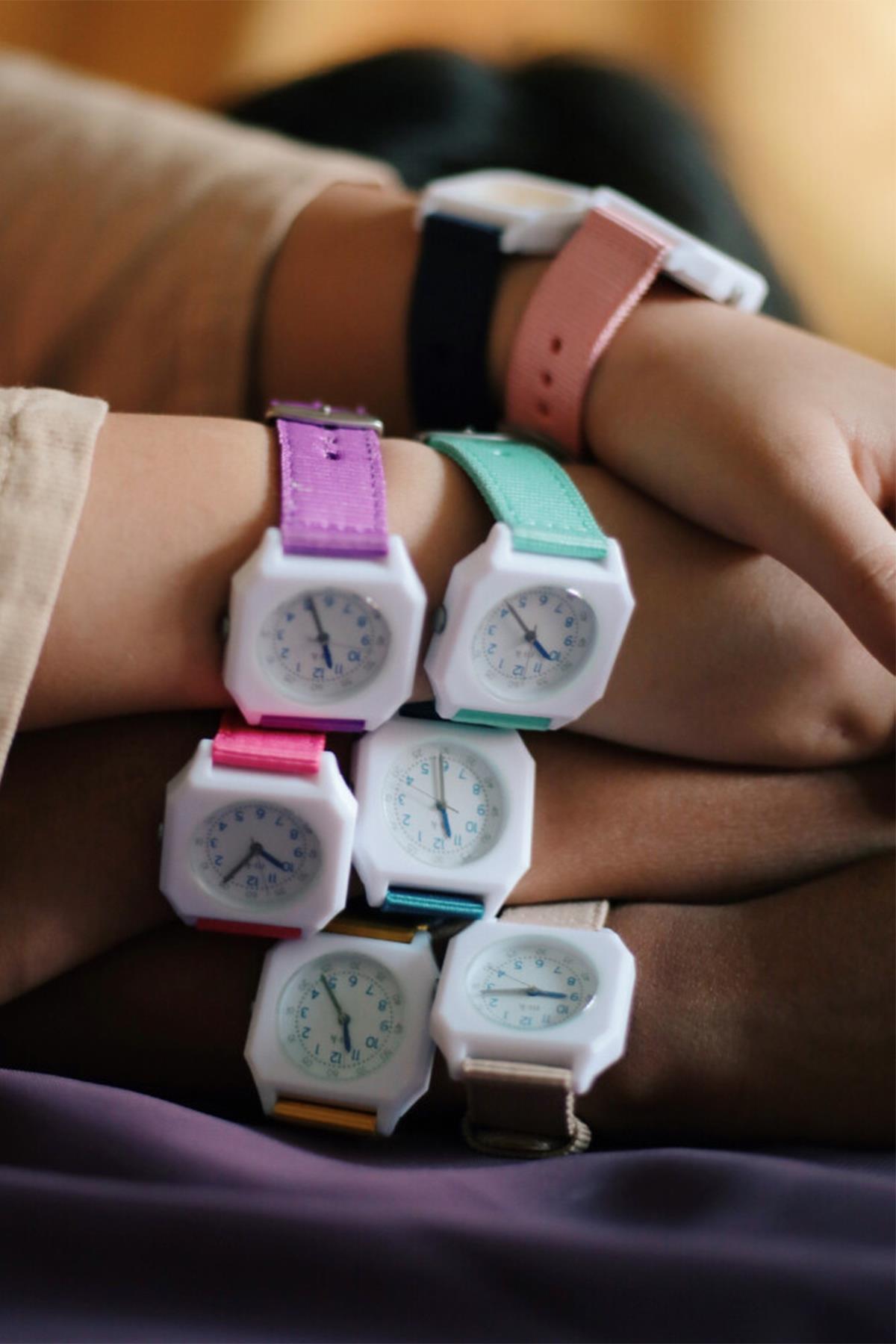 Mini Kyomo - Arctic Watch - Kuzey Kutbu Mavisi Kol Saati Çok Renkli