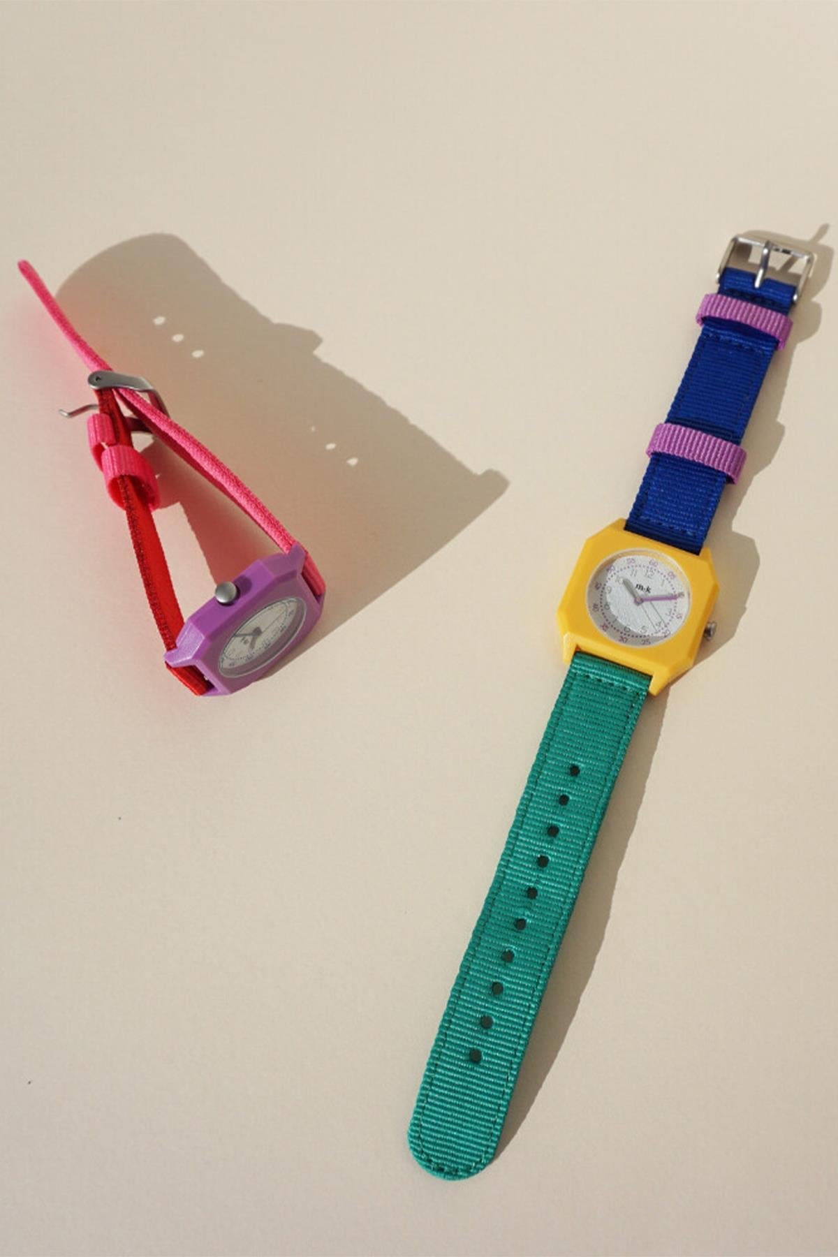 Mini Kyomo - Banana Haven Watch - Muz Cenneti Kol Saati Çok Renkli