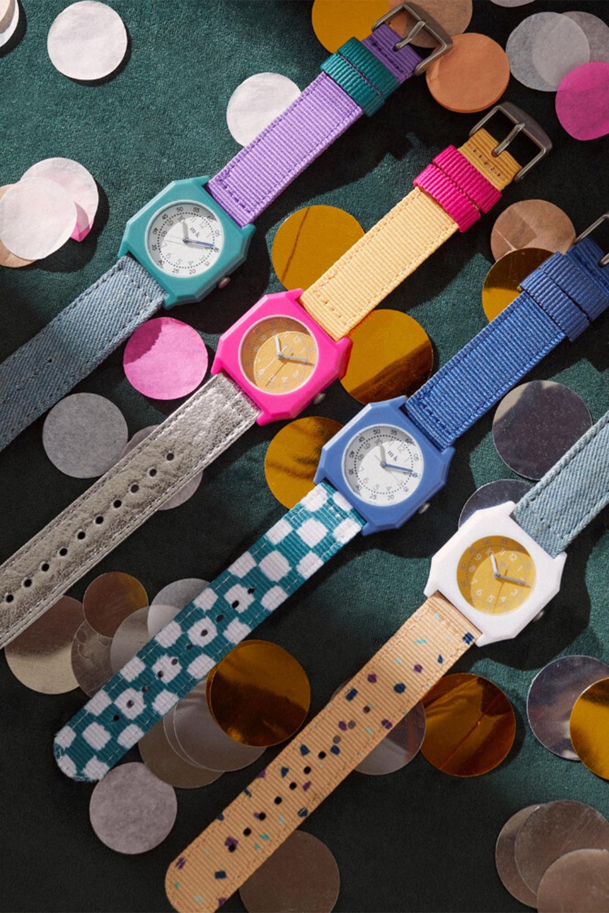 Mini Kyomo - Banana Haven Watch - Muz Cenneti Kol Saati Çok Renkli