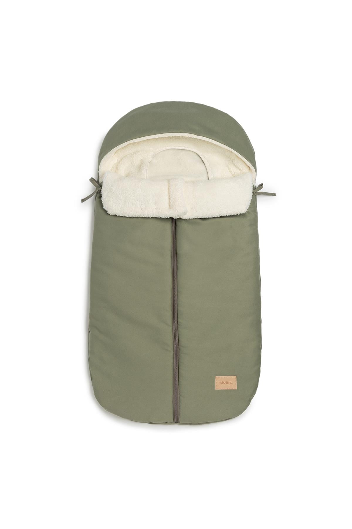 Nobodinoz / Baby On the Go Su Geçirmez Footmuff Yeşil