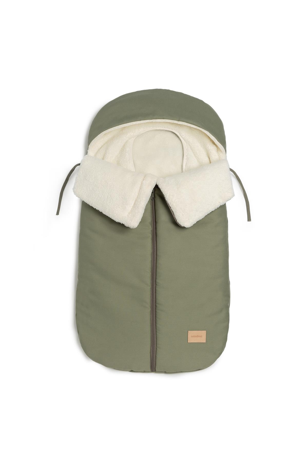 Nobodinoz / Baby On the Go Su Geçirmez Footmuff Yeşil