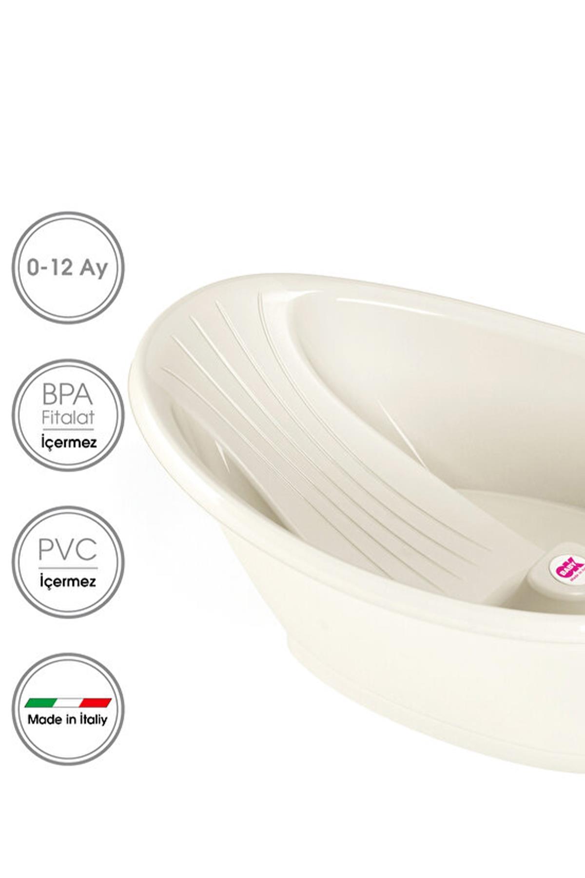 OKBABY BELLA ÇİFT YÖNLÜ BANYO KÜVETİ/BEYAZ Beyaz