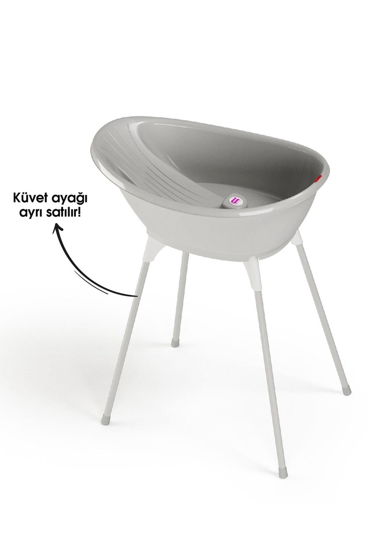 OKBABY BELLA ÇİFT YÖNLÜ BANYO KÜVETİ/GRİ Gri
