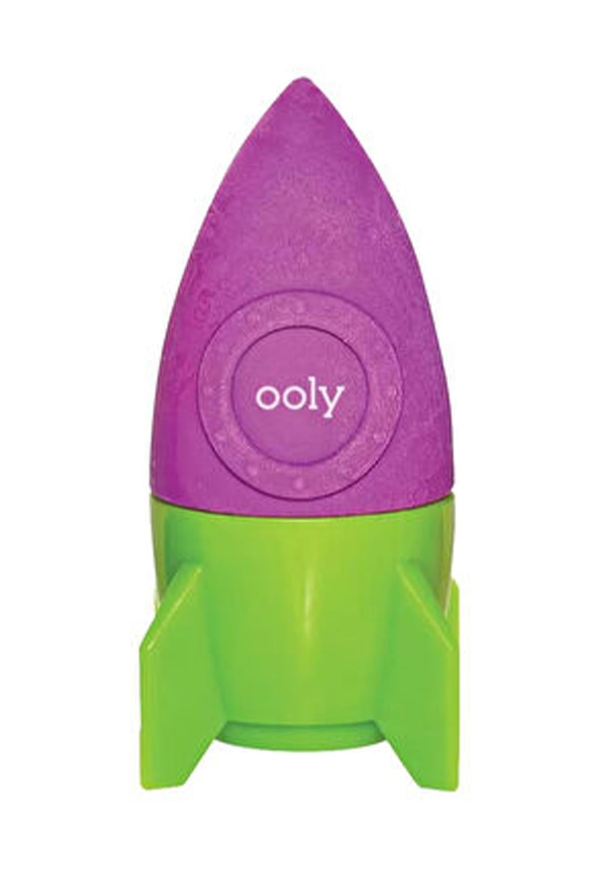 Ooly Blast Off Silgi & Kalemtraş - Mor Çok Renkli
