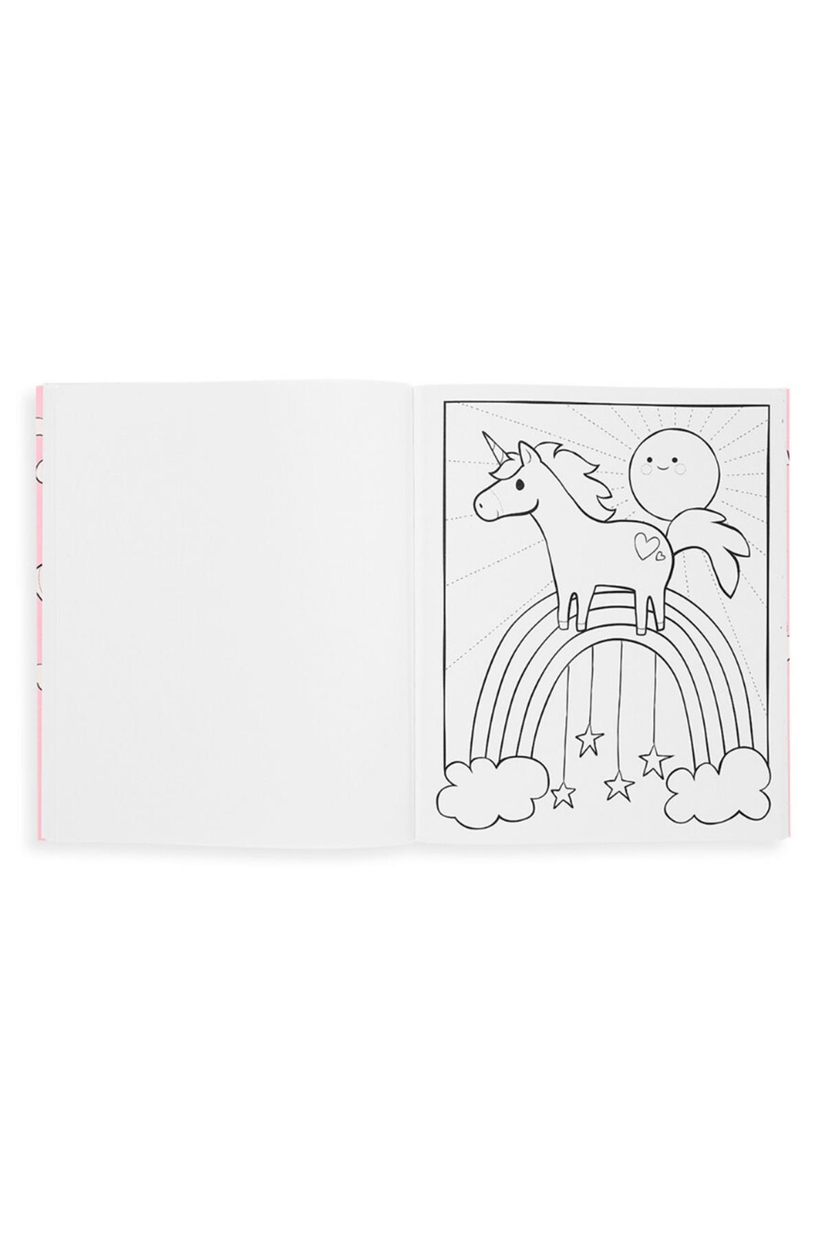 Ooly Boyama Kitabı - Enchanting Unicorns Çok Renkli