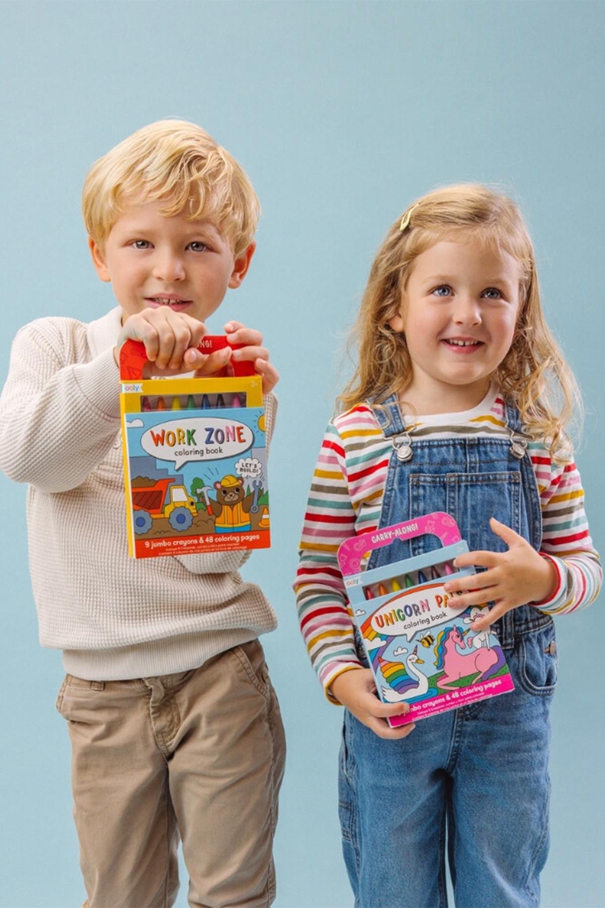 Ooly Carry Along Boyama Seti - Pet Pals Çok Renkli