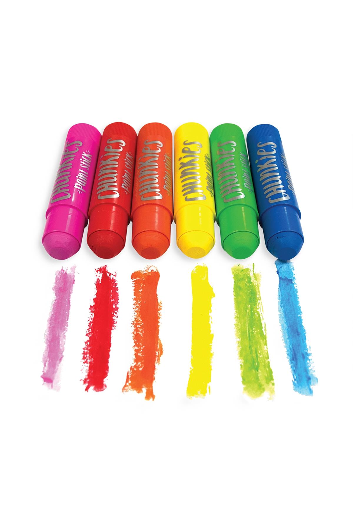 Ooly Chunkies Paint Sticks 12li Set Çok Renkli