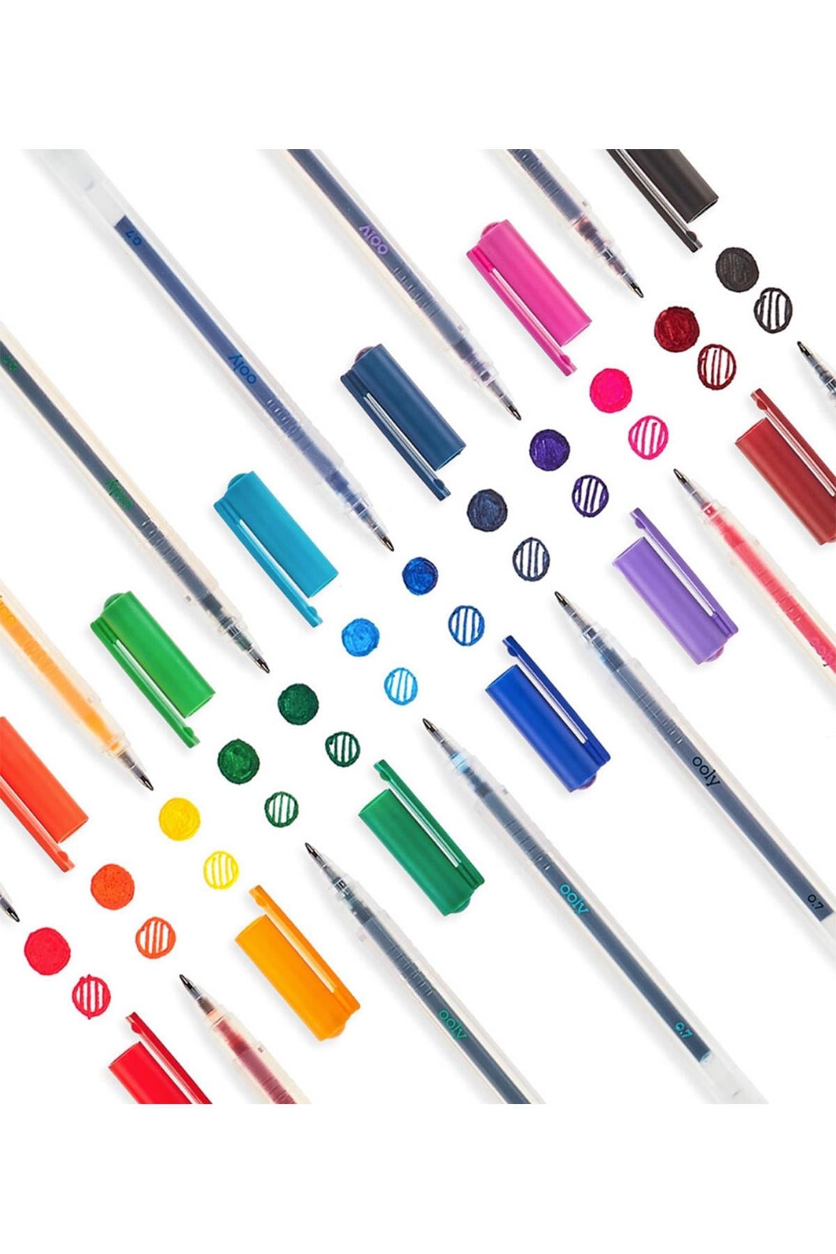 Ooly Color Luxe 12li Jel Kalem Çok Renkli