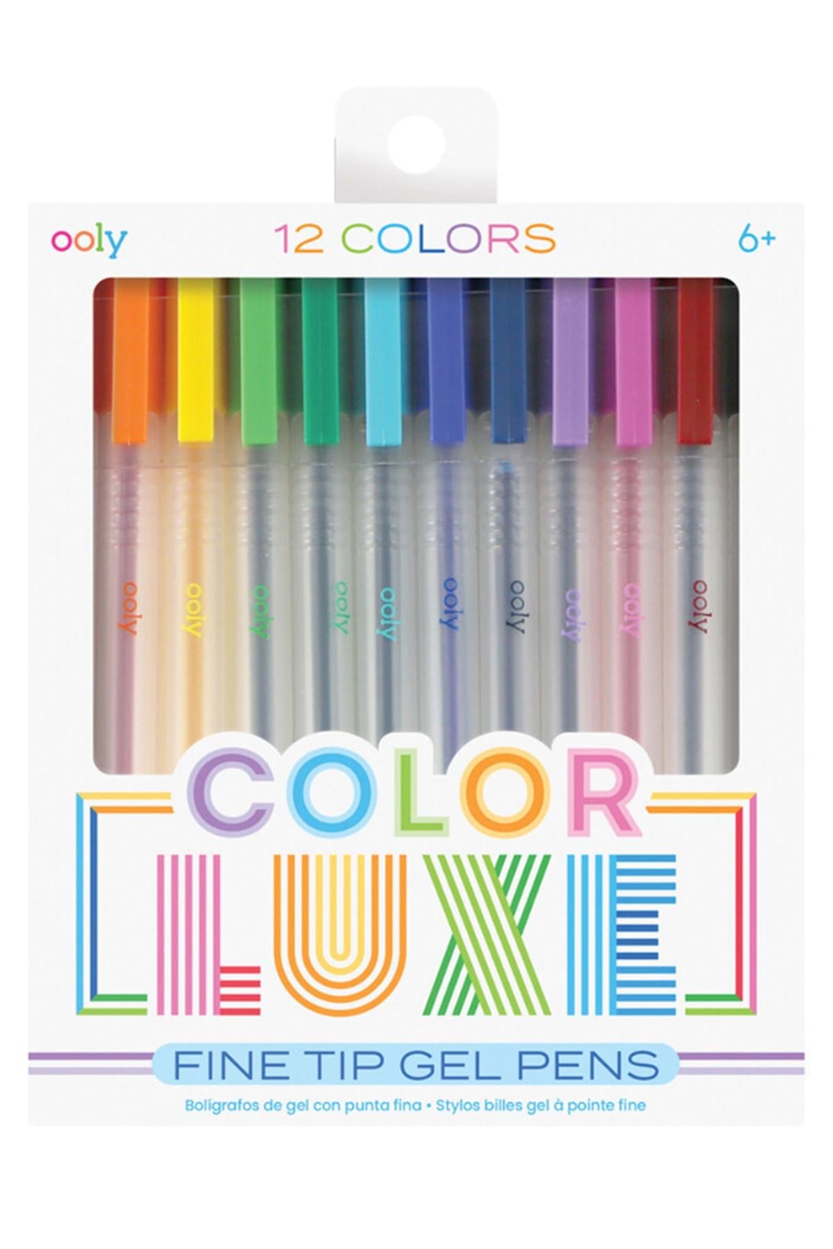Ooly Color Luxe 12li Jel Kalem Çok Renkli
