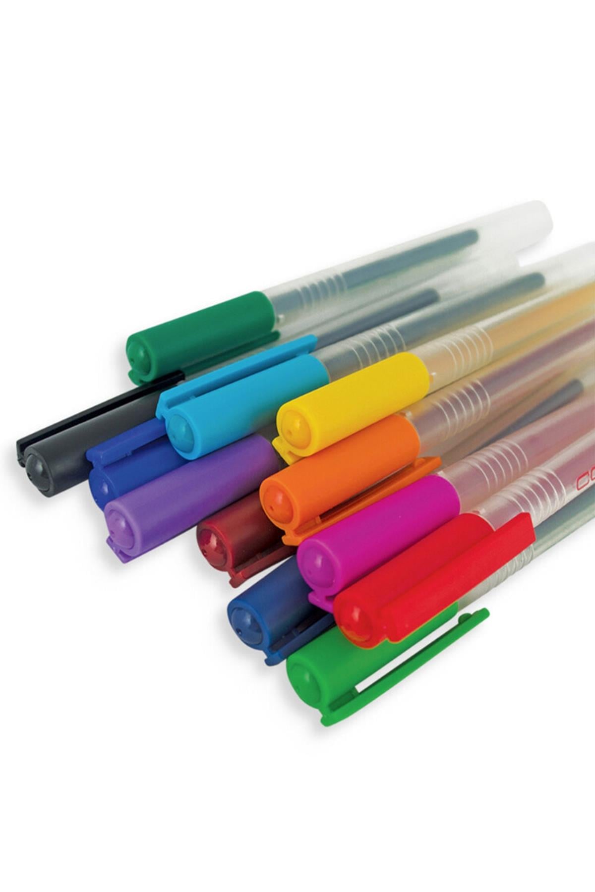 Ooly Color Luxe 12li Jel Kalem Çok Renkli