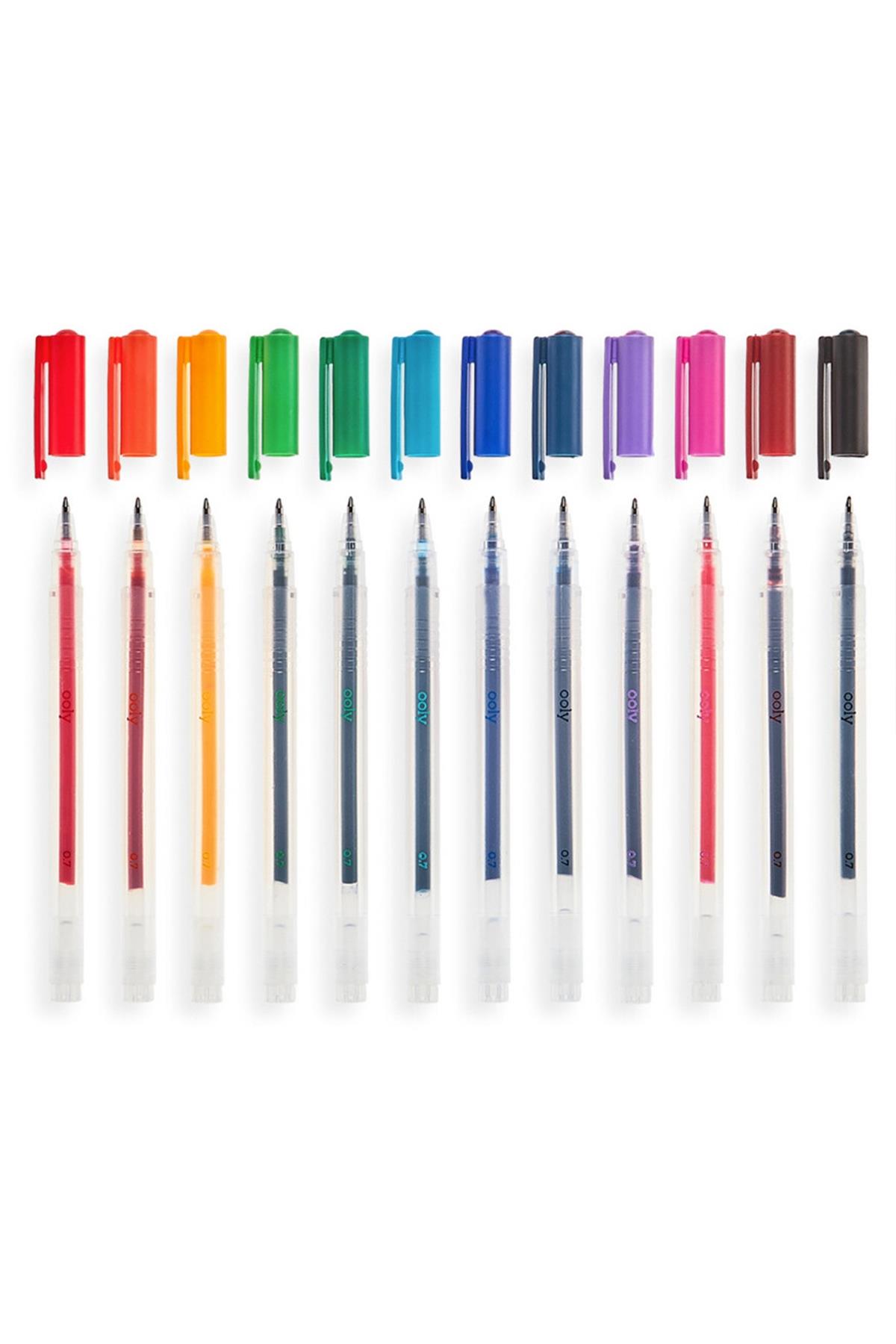 Ooly Color Luxe 12li Jel Kalem Çok Renkli