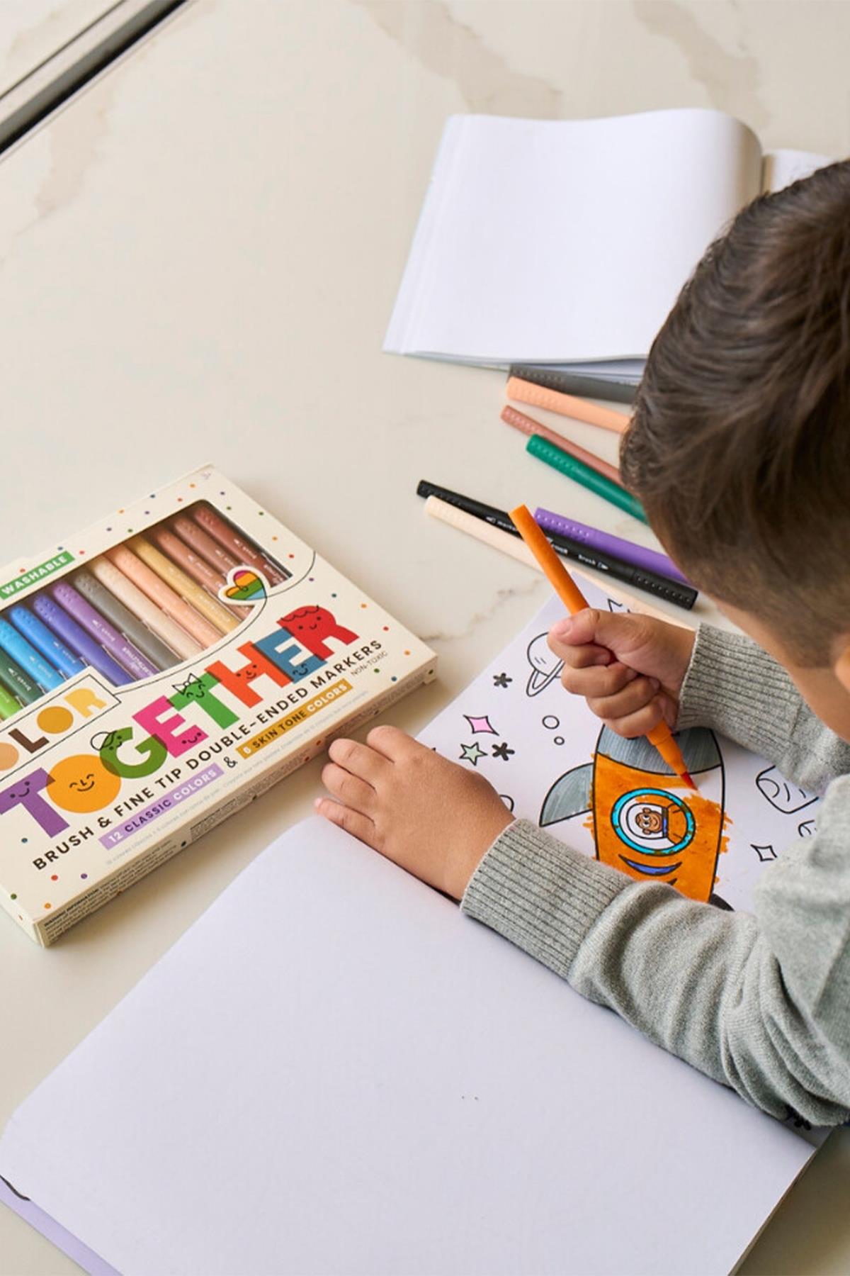 Ooly Color Together Çift Uçlu 18li Keçeli Boya Çok Renkli