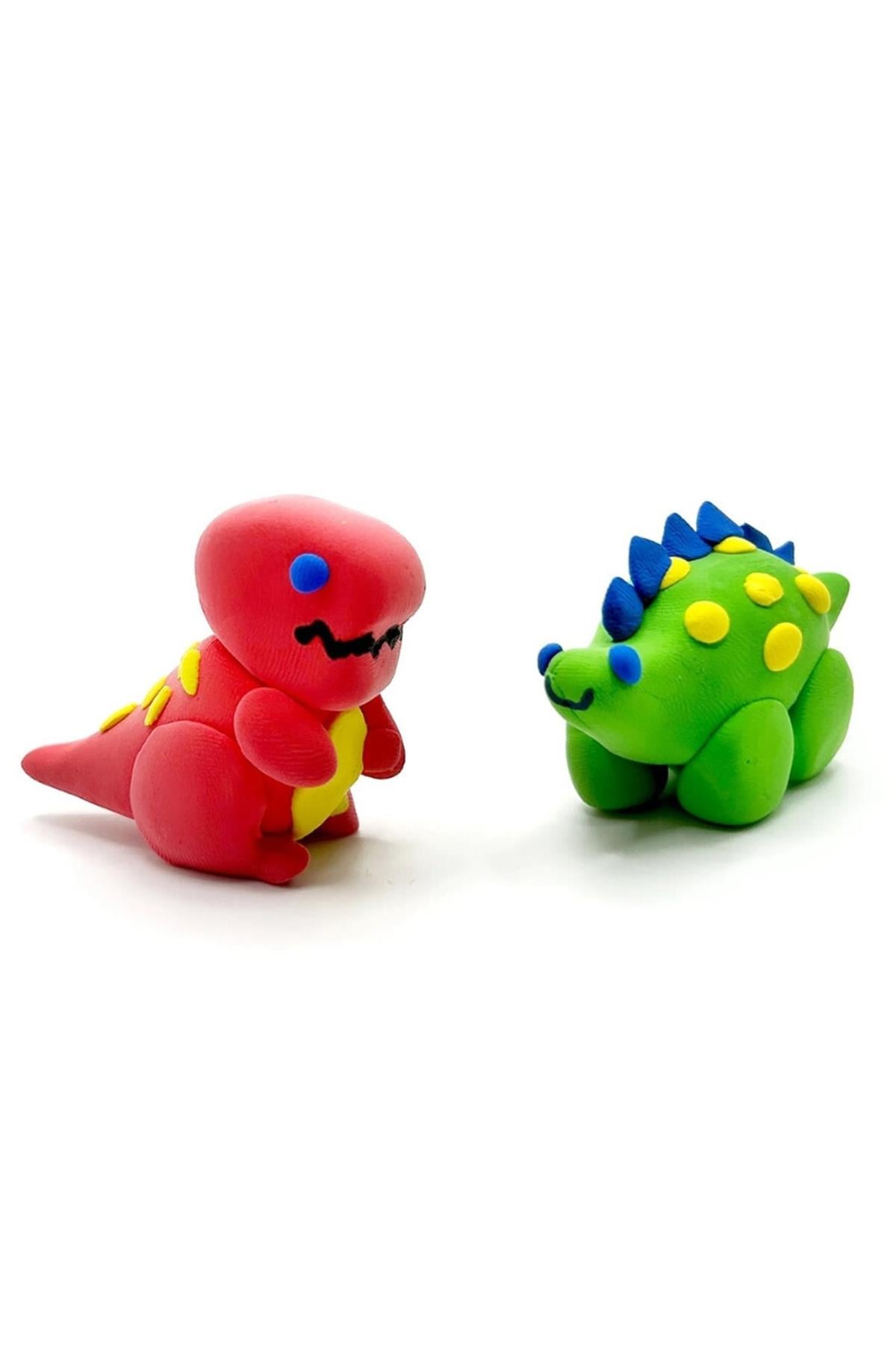 Ooly Creatibles Kendin Yap Kil Seti - Dino Çok Renkli