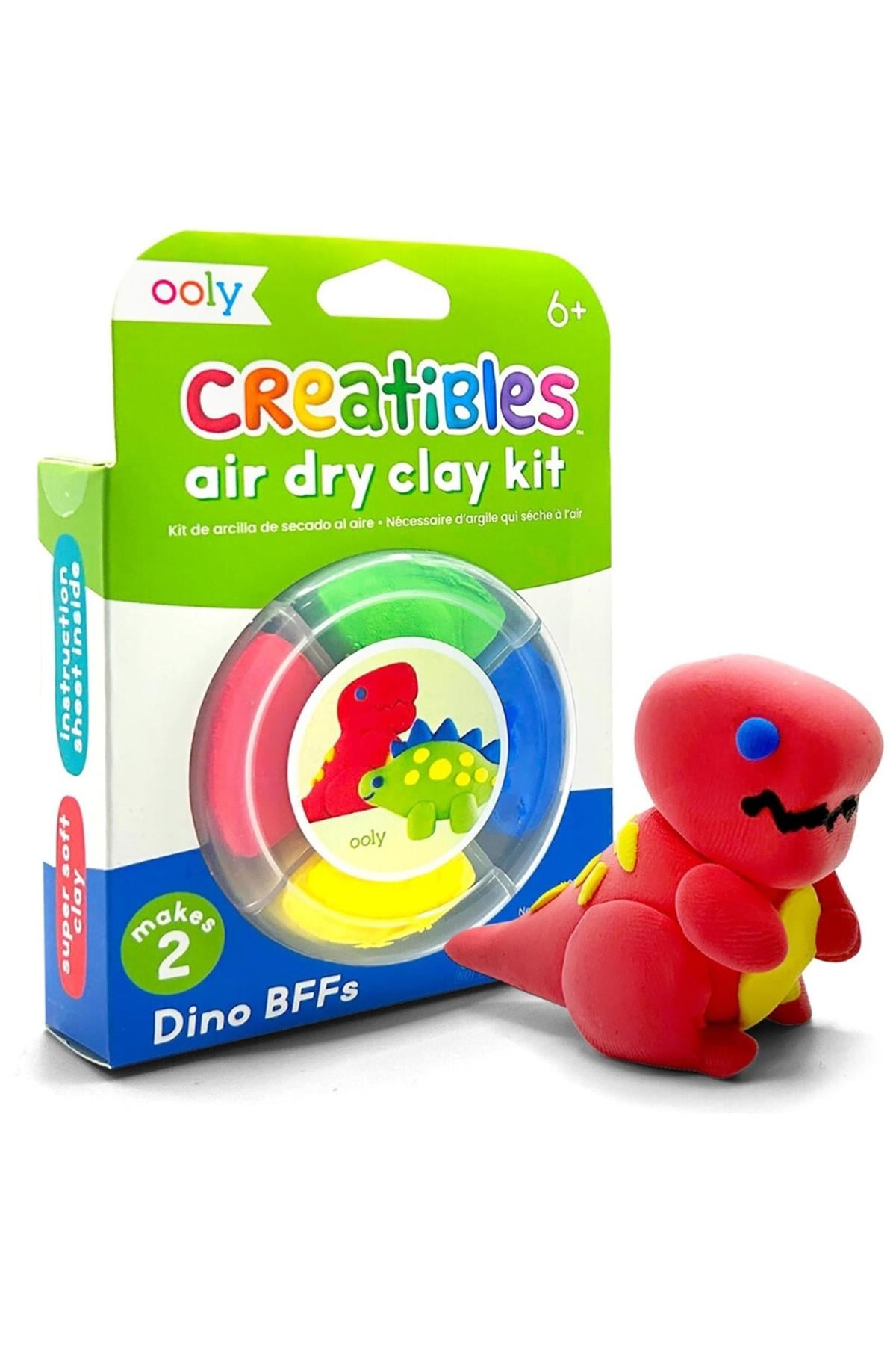 Ooly Creatibles Kendin Yap Kil Seti - Dino Çok Renkli