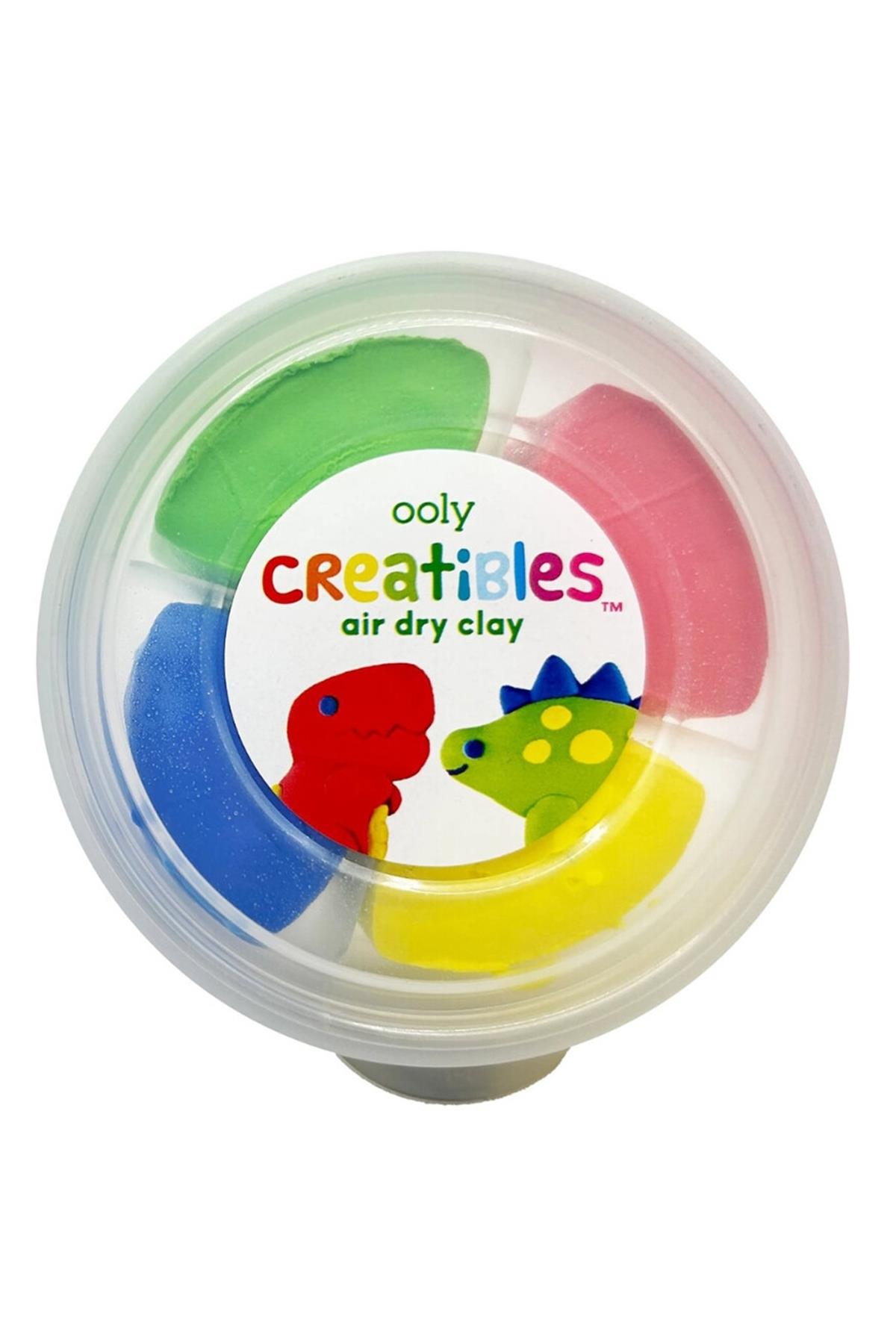 Ooly Creatibles Kendin Yap Kil Seti - Dino Çok Renkli