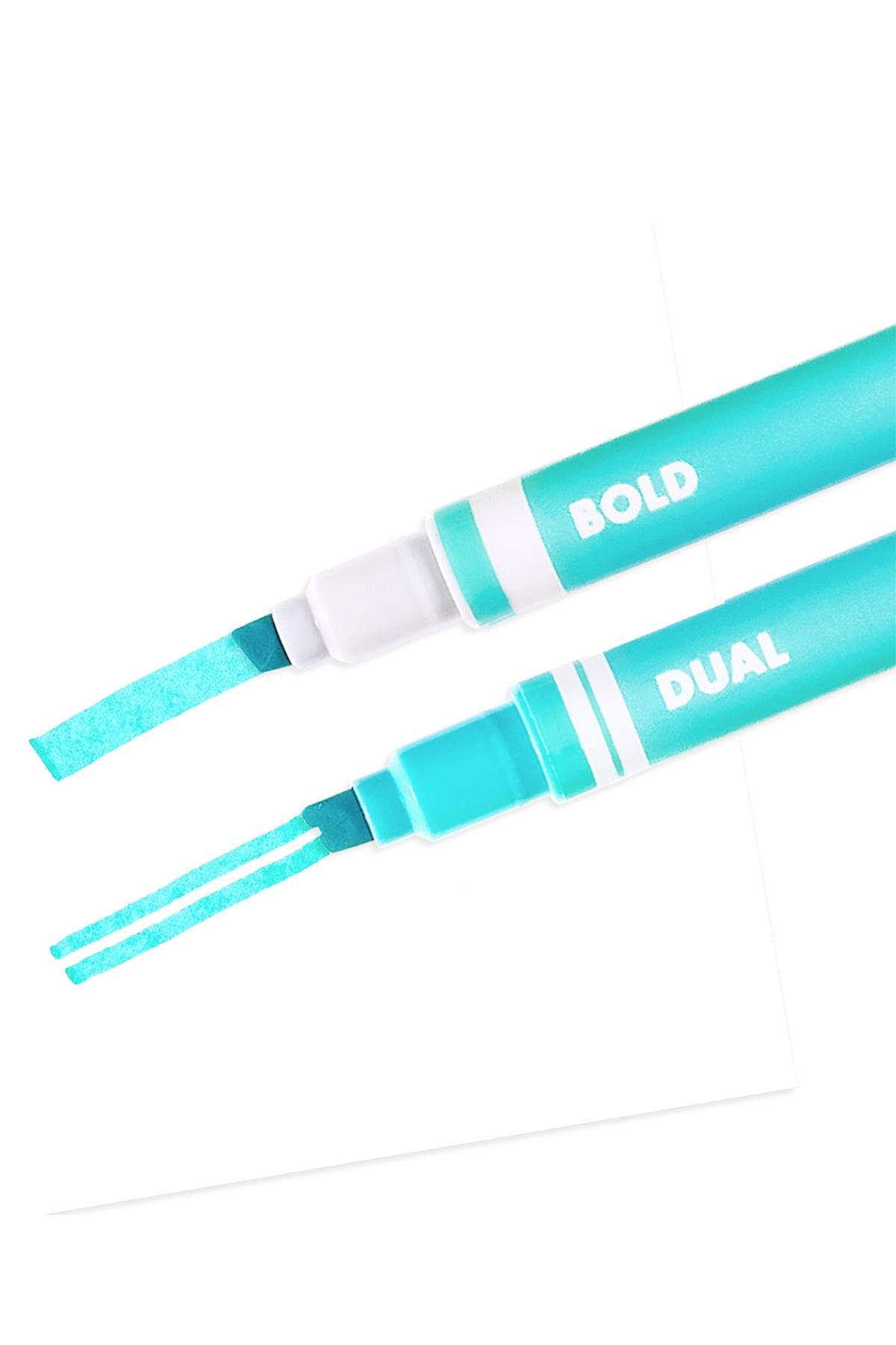 Ooly Dual Çift Uçlu Neon 6lu Highlighter Çok Renkli