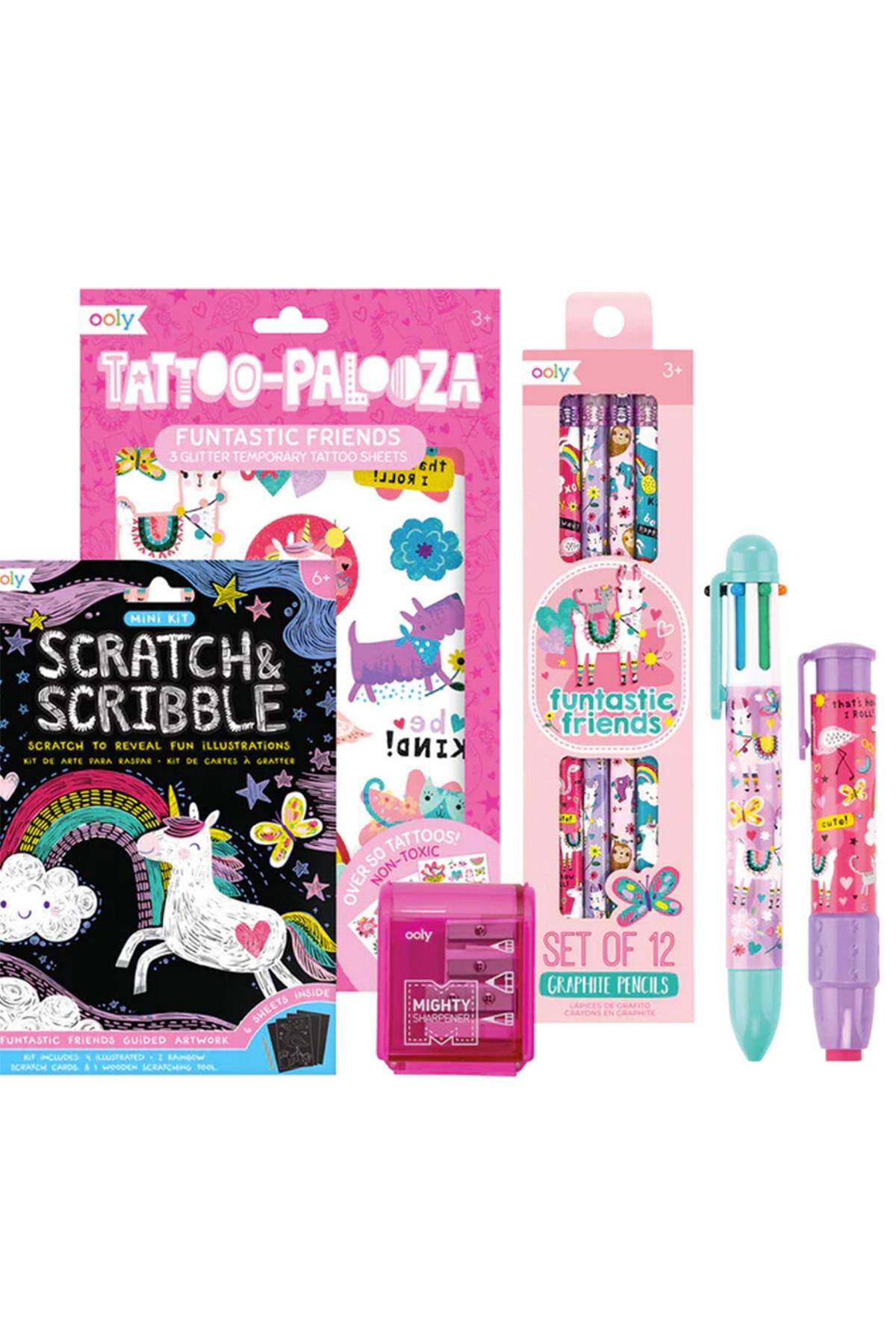 Ooly Happy Pack Funtastic Friends Çok Renkli