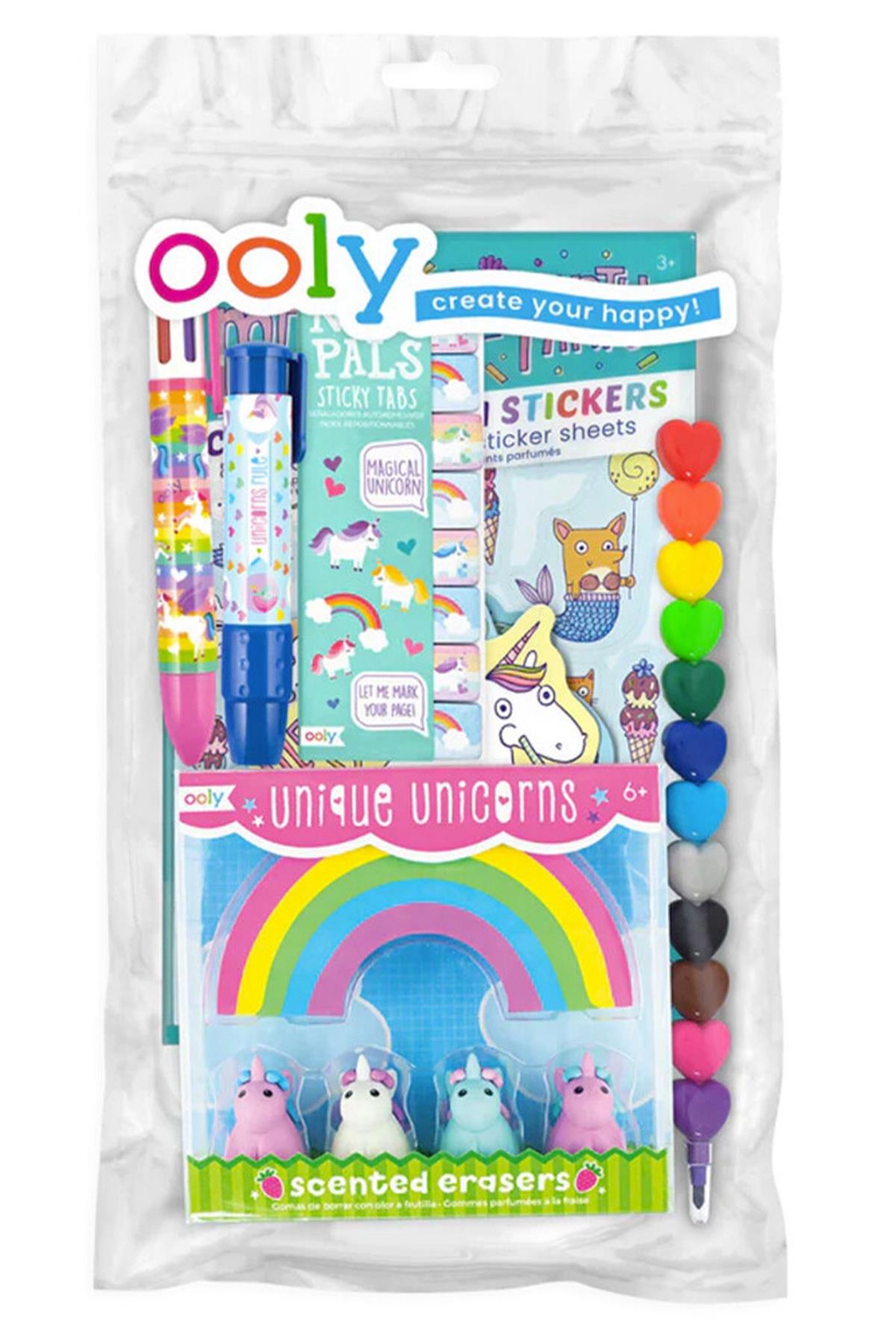 Ooly Happy Pack Unicorns & Mermaids Çok Renkli
