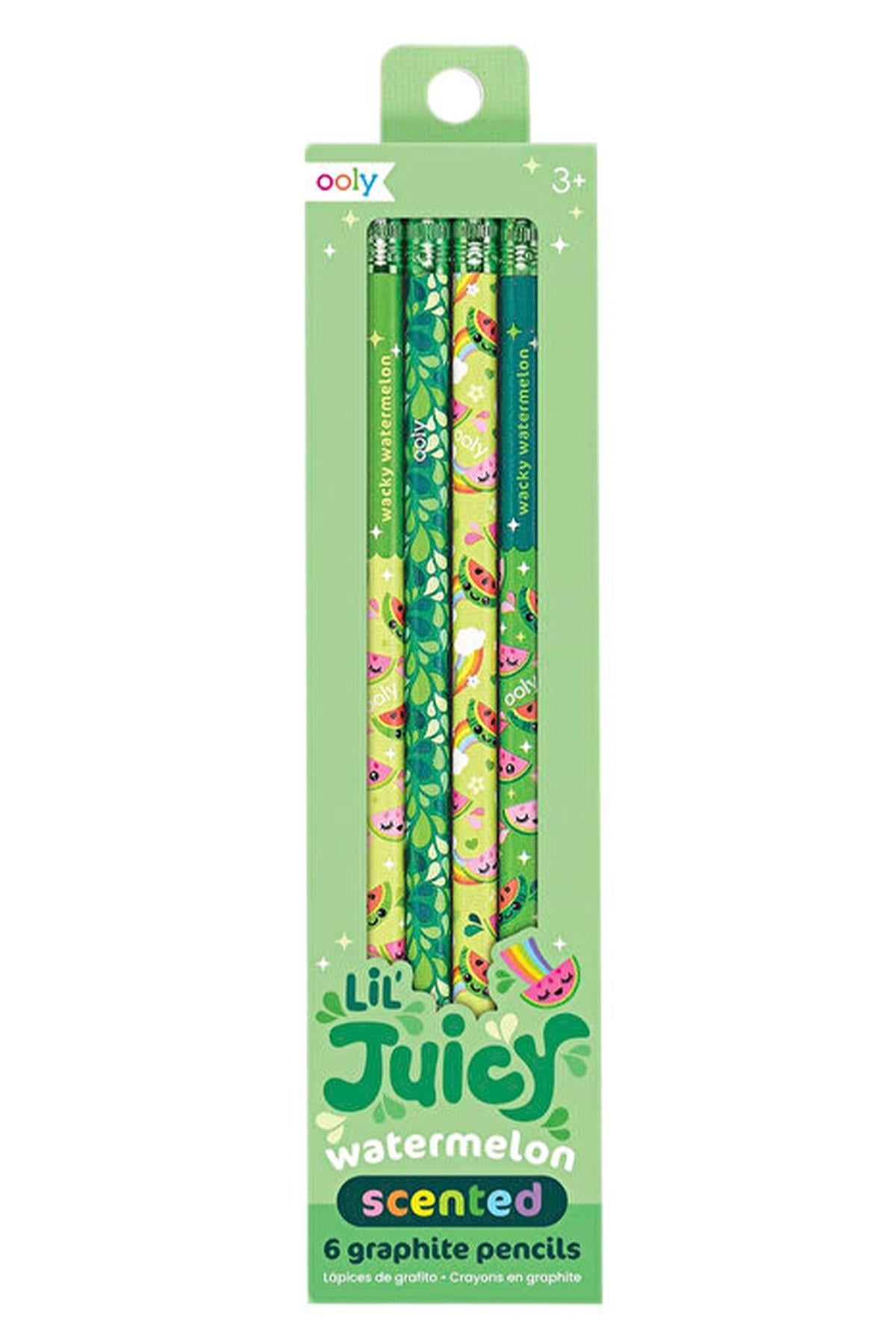 Ooly Juicy Karpuz Kokulu 6lı Kurşun Kalem Çok Renkli