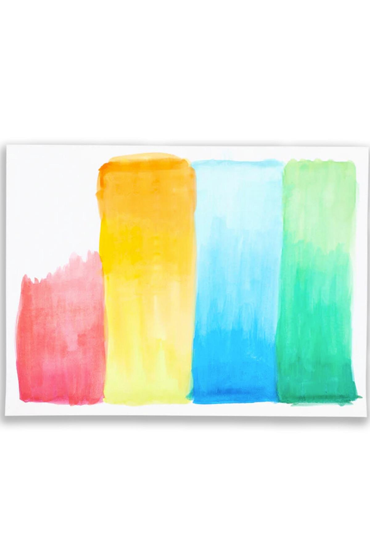 Ooly Lil Watercolor Sulu Boya Pedi Çok Renkli