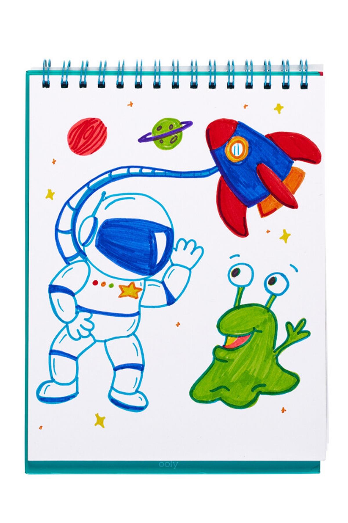 Ooly Mighty Mega Jumbo 8li Keçeli Kalem Çok Renkli